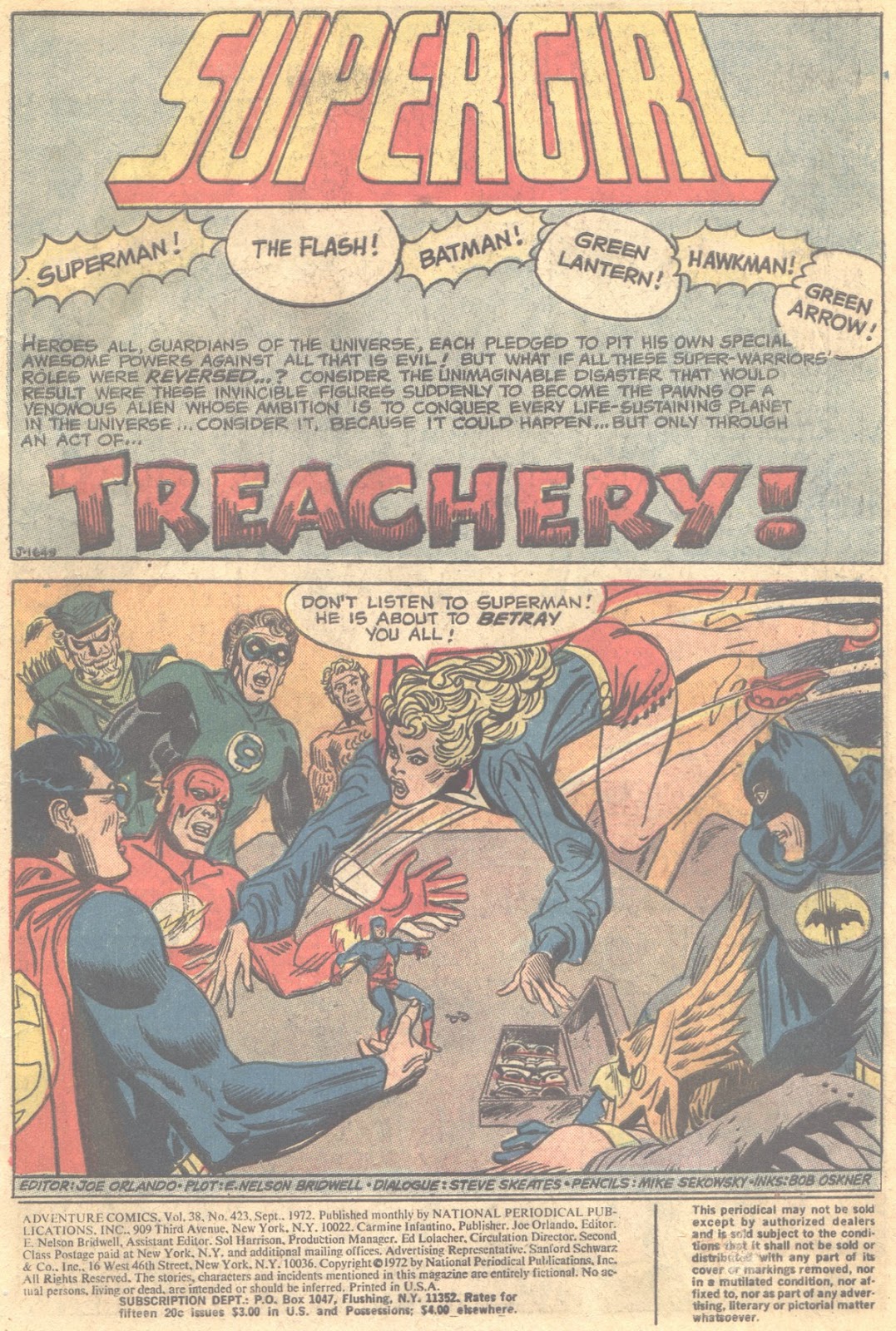 Adventure Comics (1938) issue 423 - Page 3