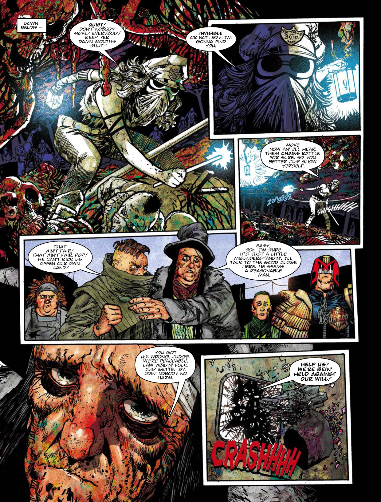Read online Judge Dredd Megazine (Vol. 5) comic -  Issue #352 - 6