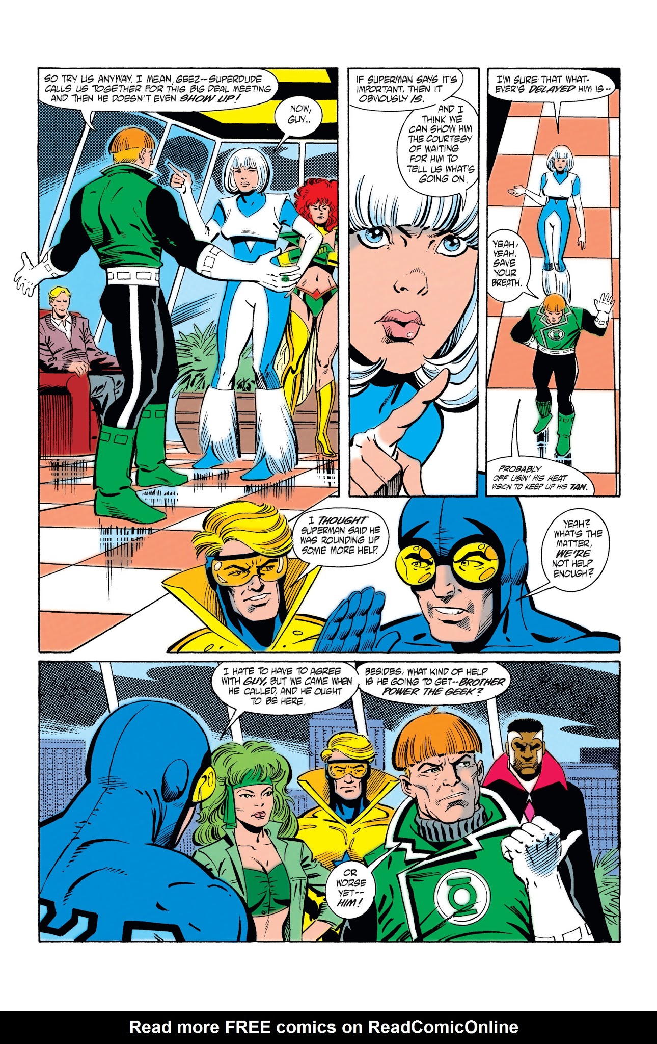 Read online Superman & The Justice League America comic -  Issue #2 - 12