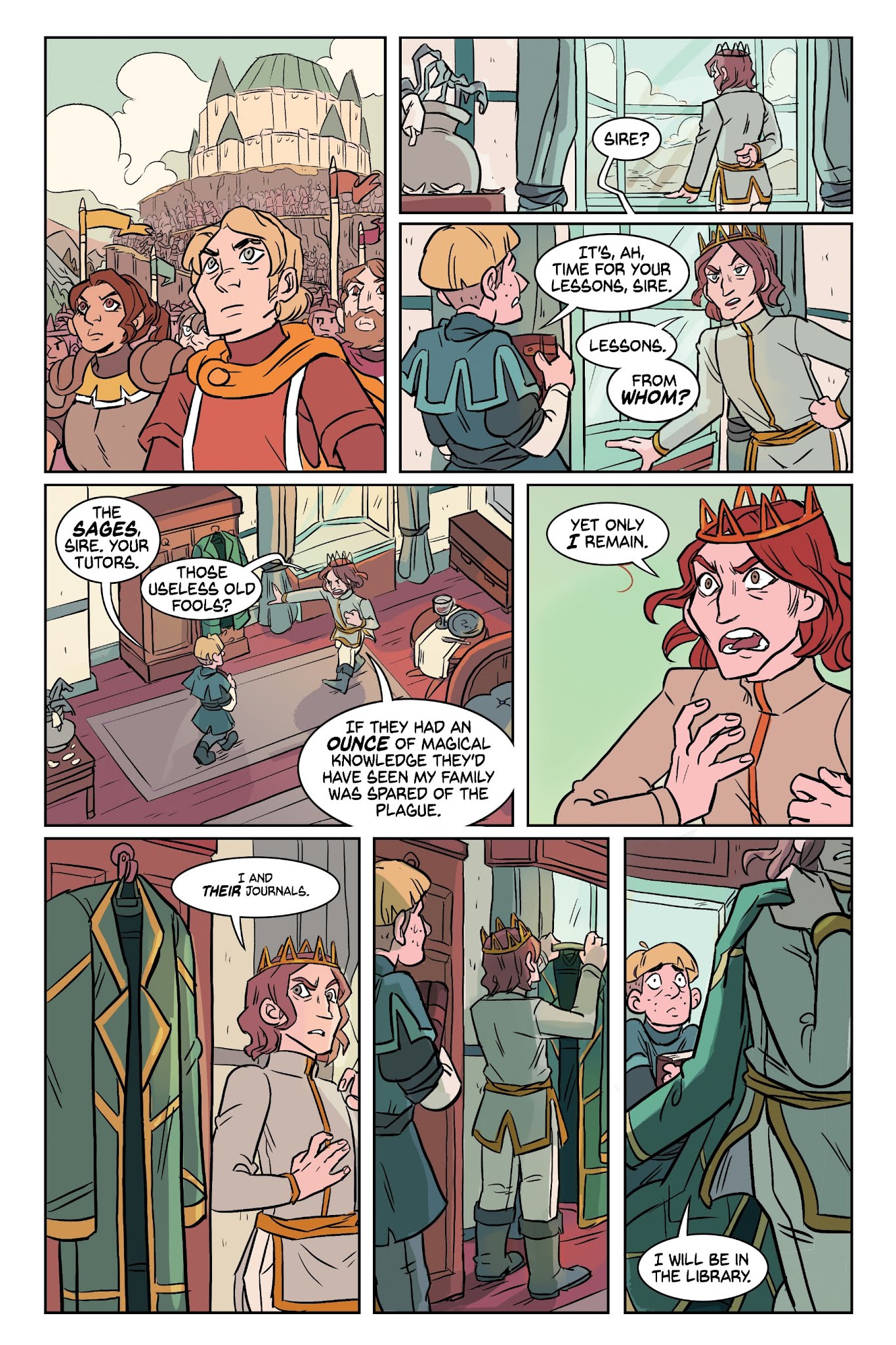 Read online Mages of Mystralia comic -  Issue # TPB - 10