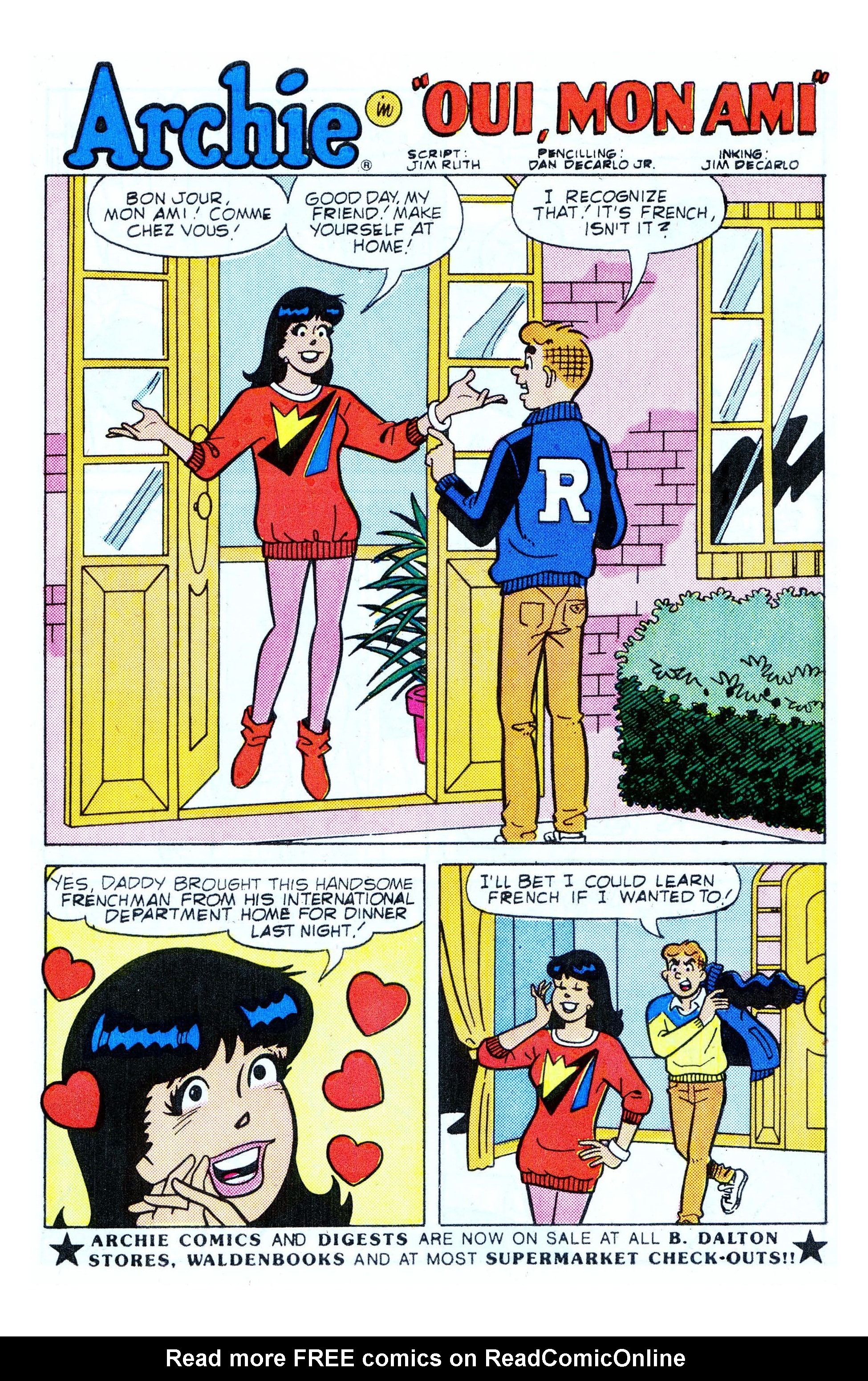 Read online Archie (1960) comic -  Issue #349 - 22