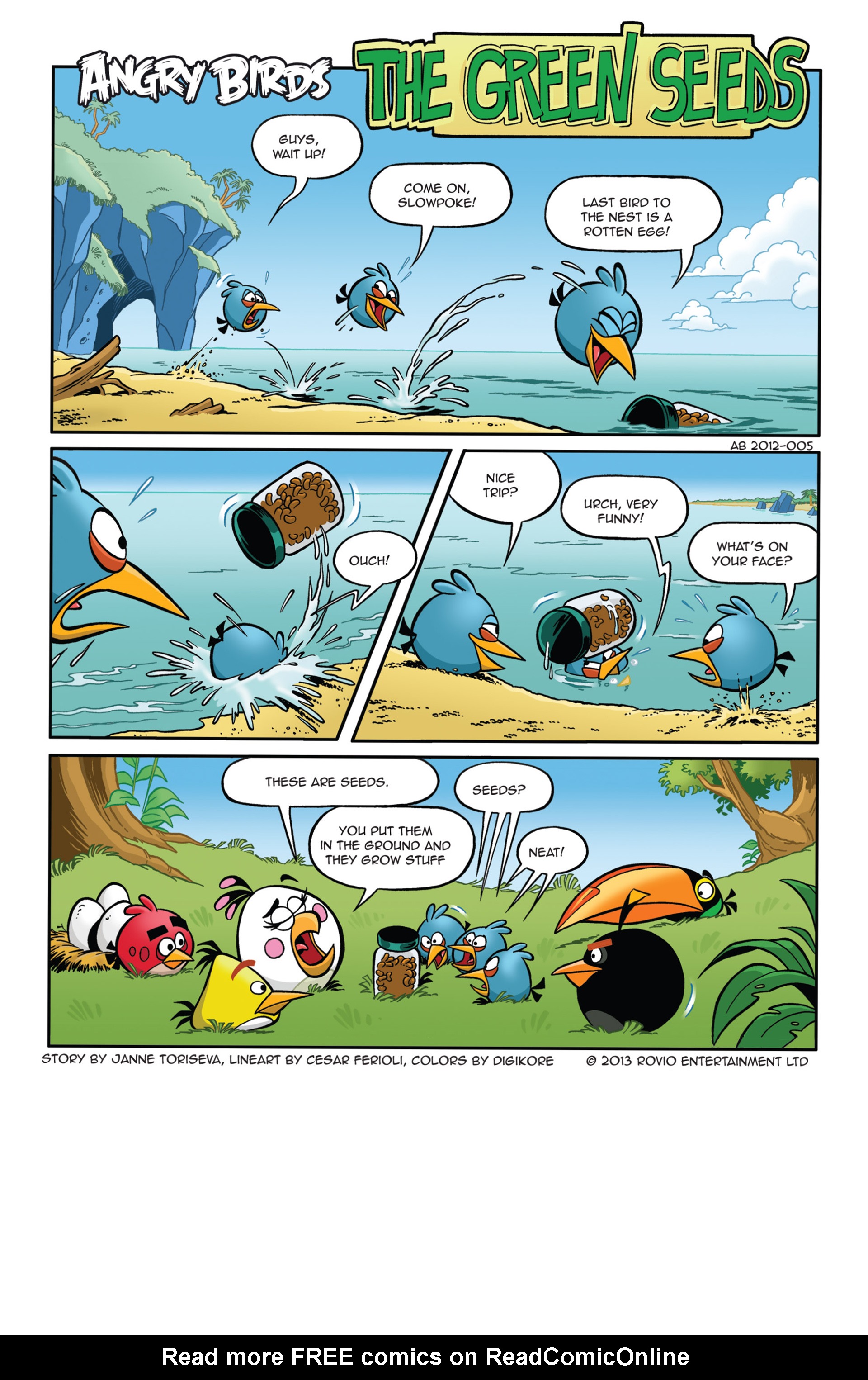 Read online Angry Birds Comics (2014) comic -  Issue #5 - 3