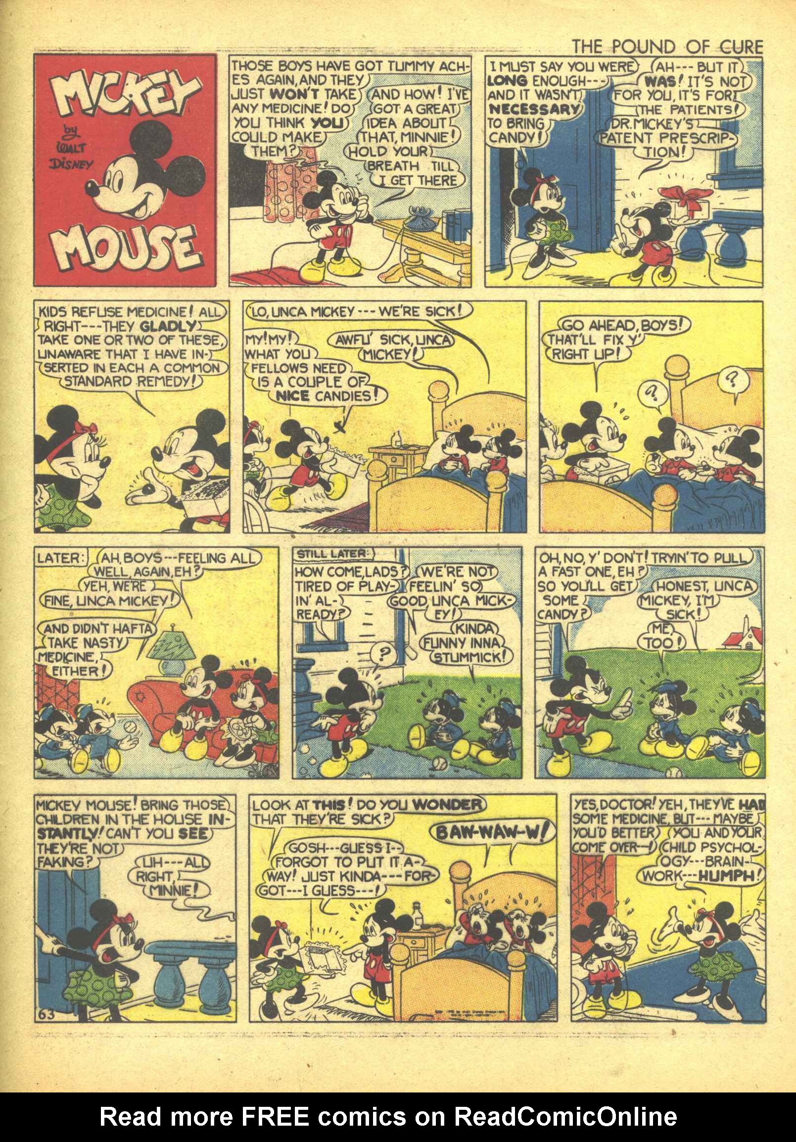 Read online Walt Disney's Comics and Stories comic -  Issue #19 - 65