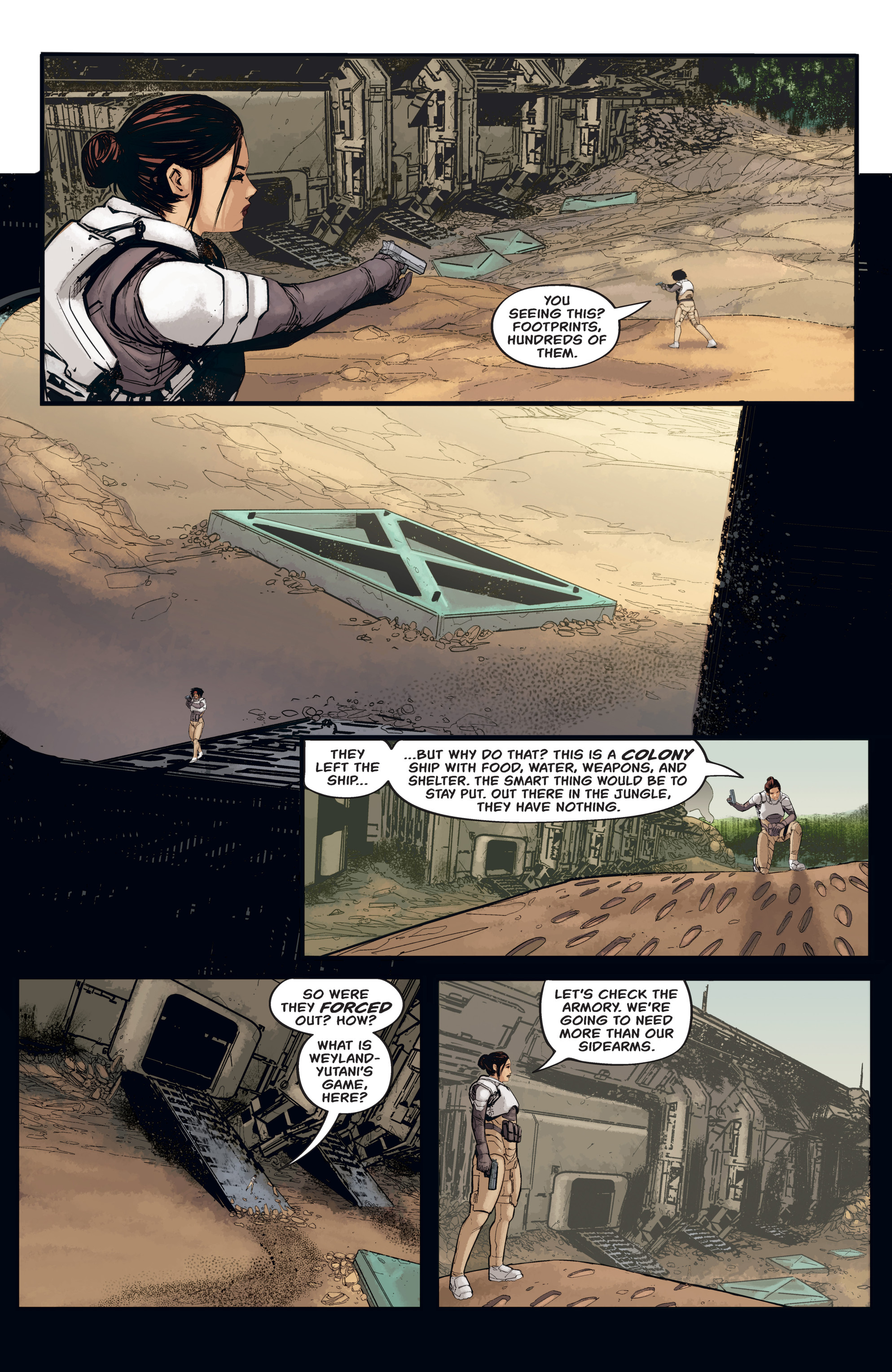 Read online Aliens: Resistance comic -  Issue # _TPB - 57
