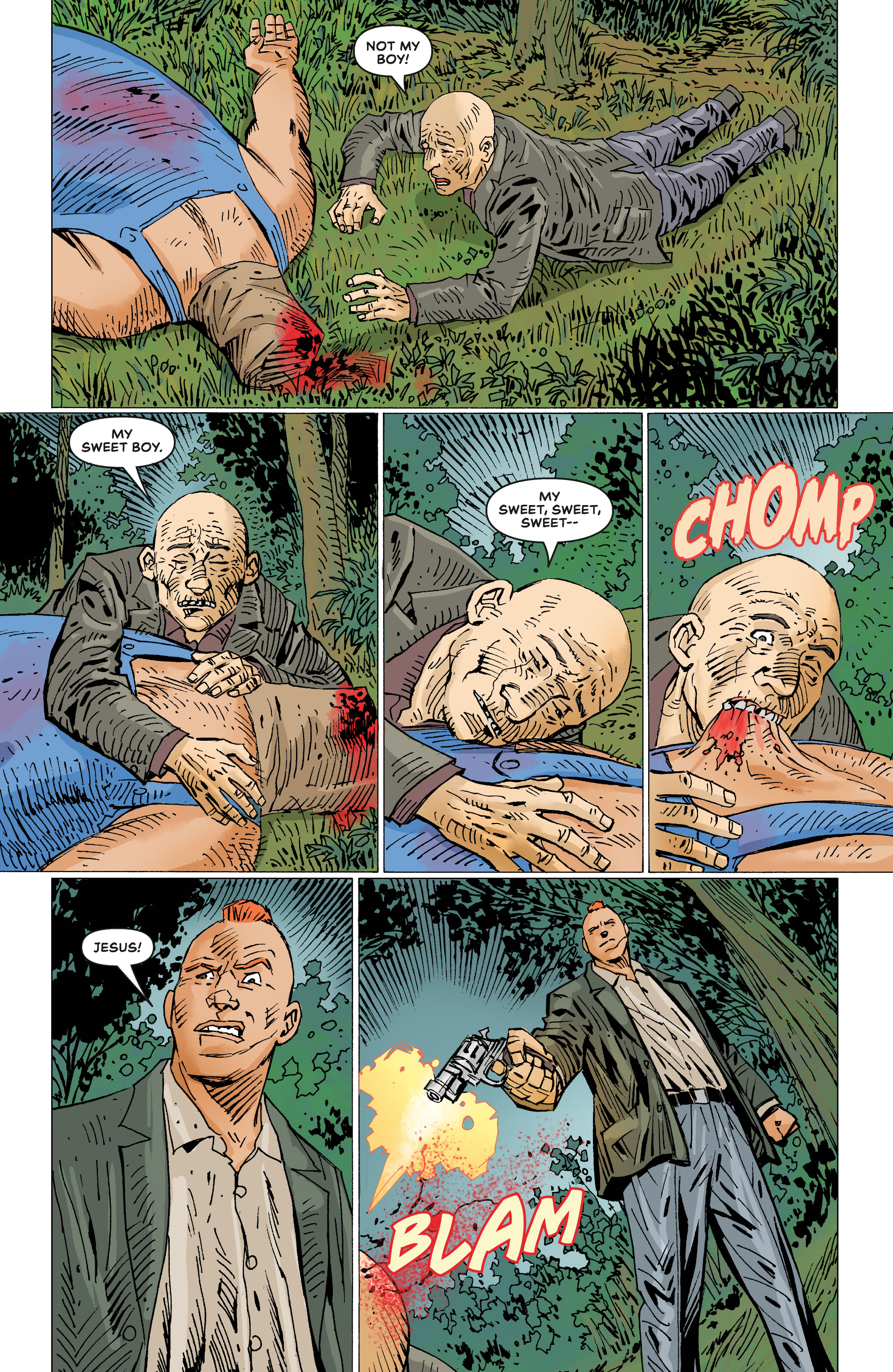 Read online Where Monsters Lie comic -  Issue #4 - 14