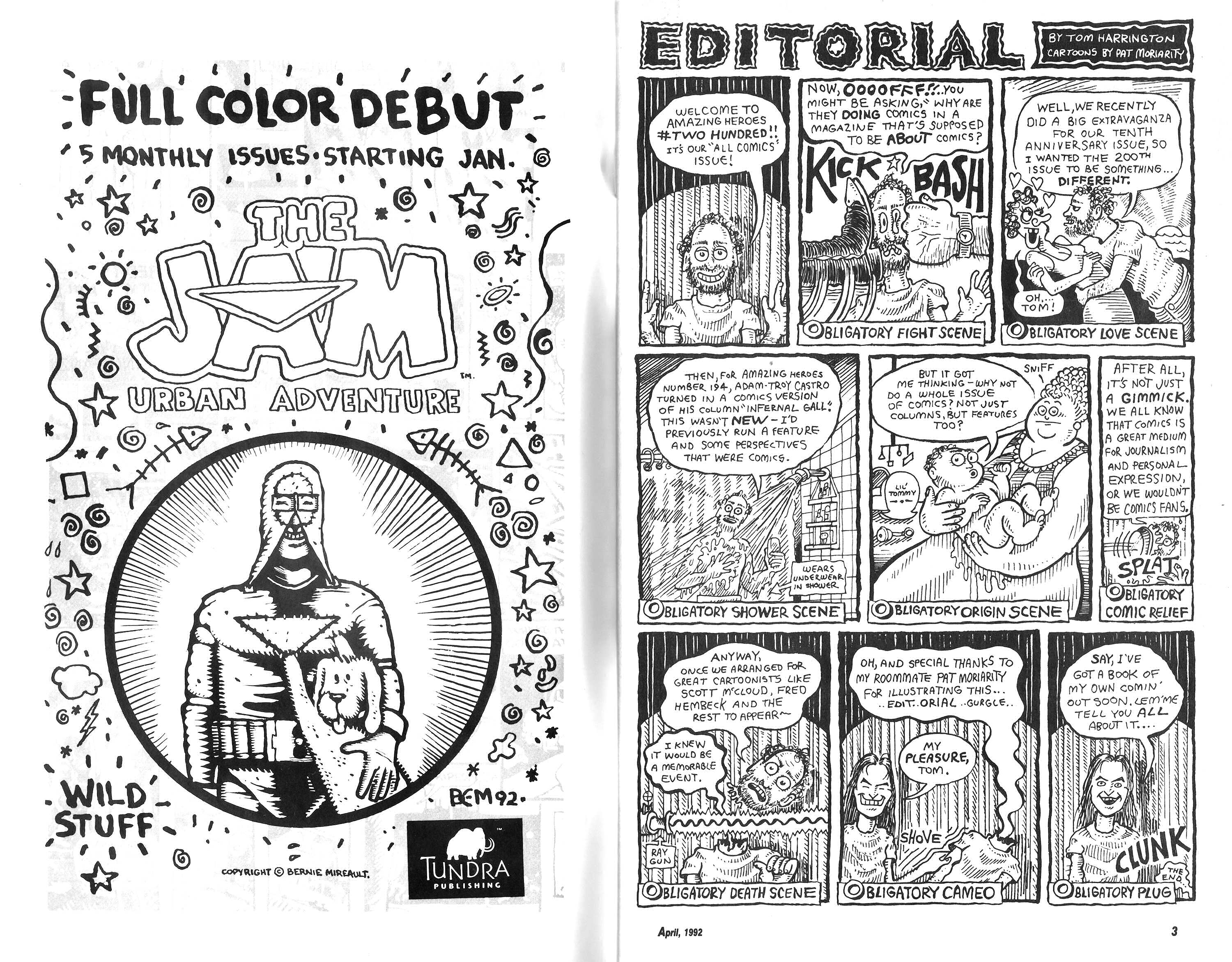 Read online Amazing Heroes comic -  Issue #200 - 2