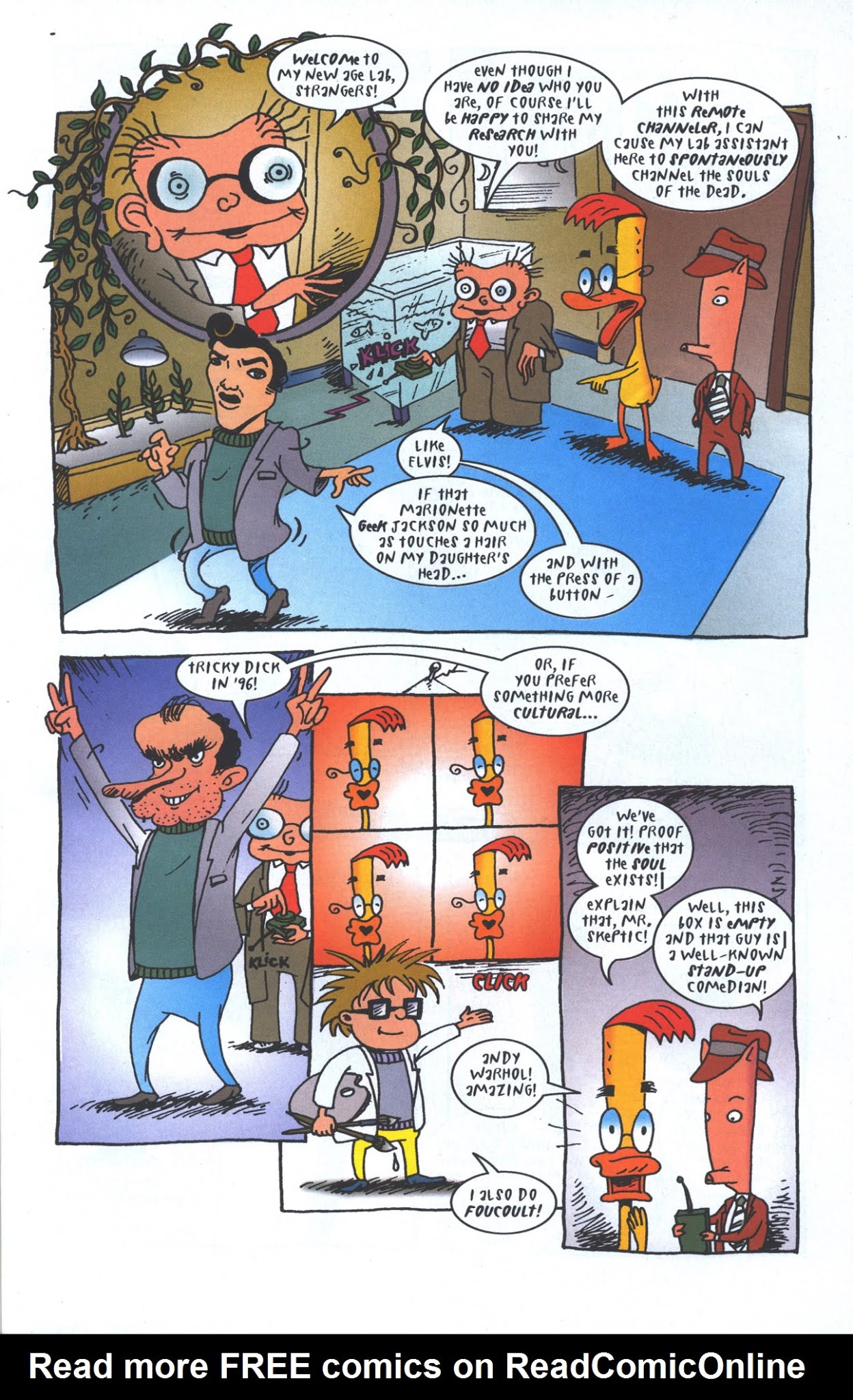 Read online Duckman (1994) comic -  Issue #5 - 17