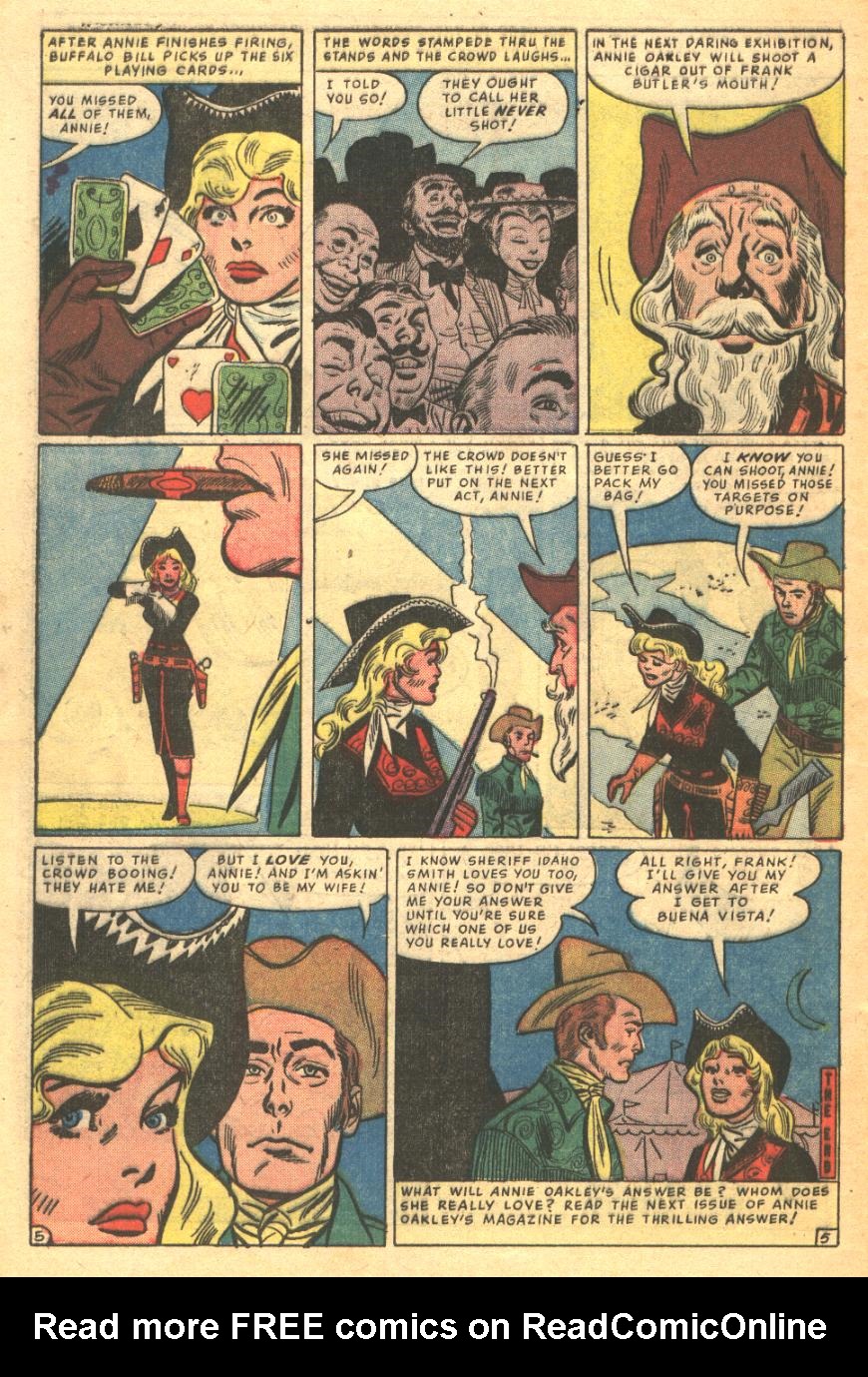 Read online Annie Oakley comic -  Issue #11 - 32