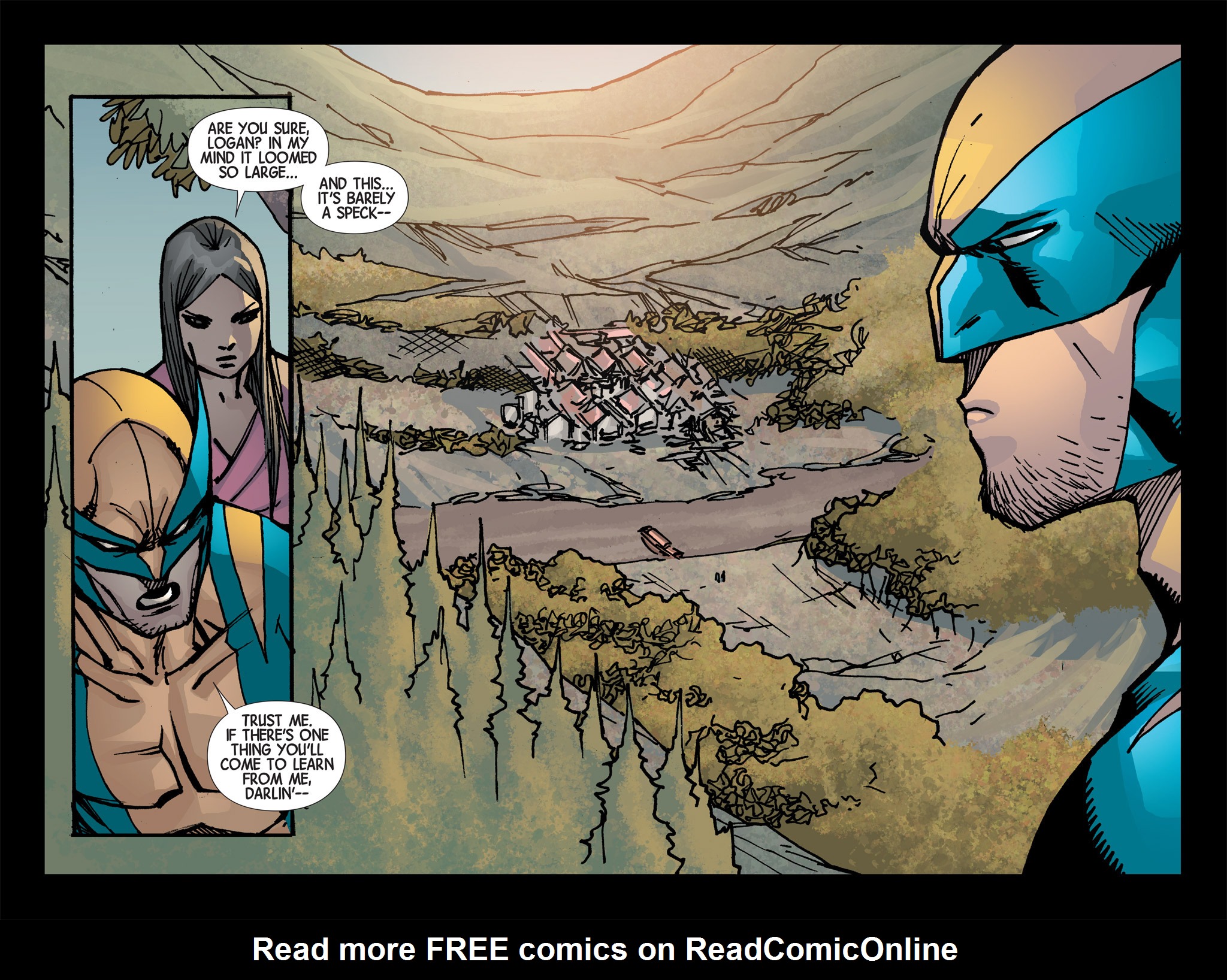 Read online Wolverine: Japan's Most Wanted comic -  Issue #8 - 47