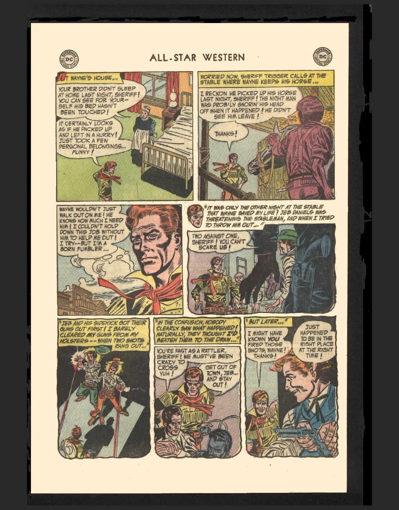 Read online All-Star Western (1951) comic -  Issue #72 - 29