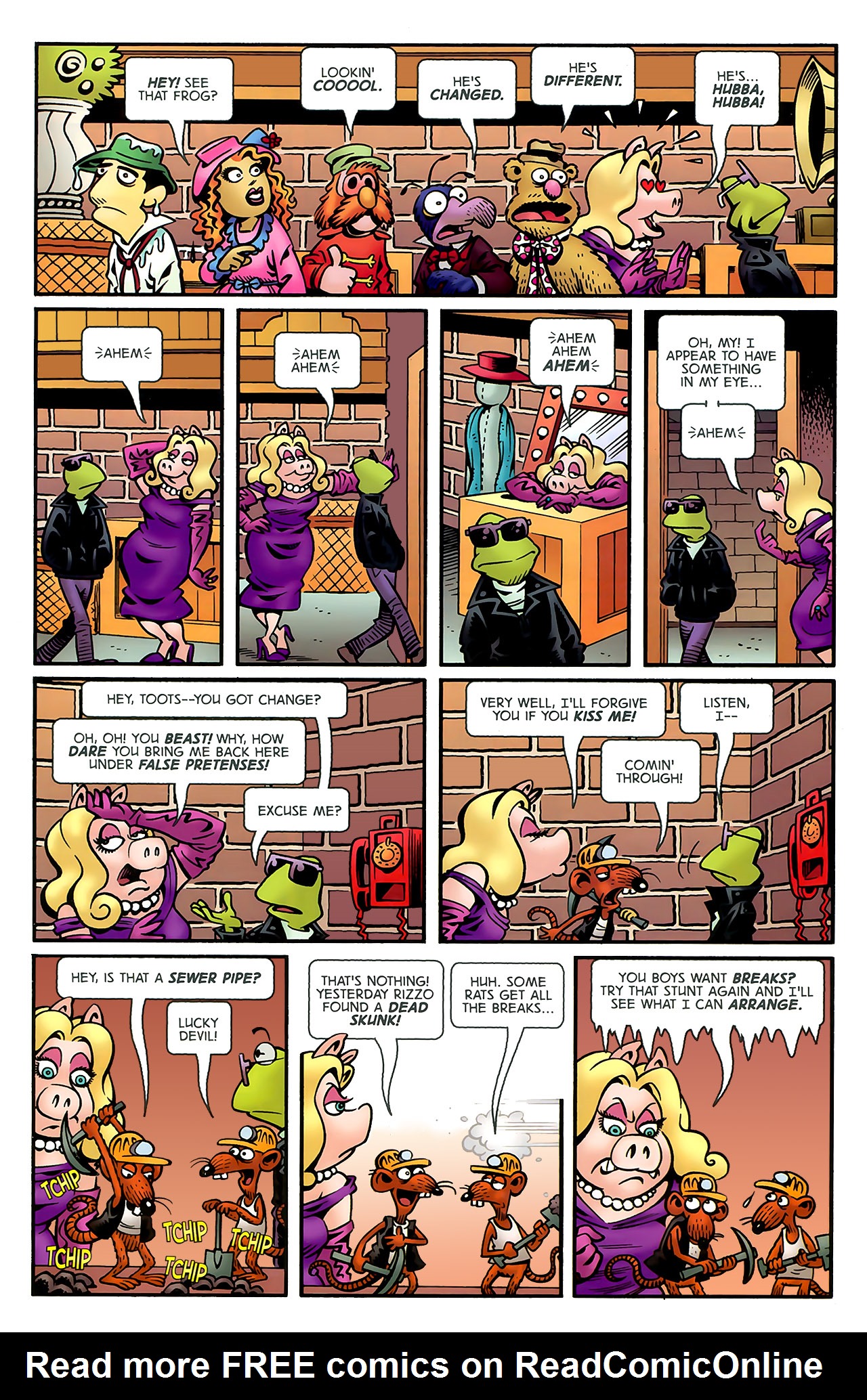 Read online The Muppet Show: The Treasure of Peg-Leg Wilson comic -  Issue #1 - 12