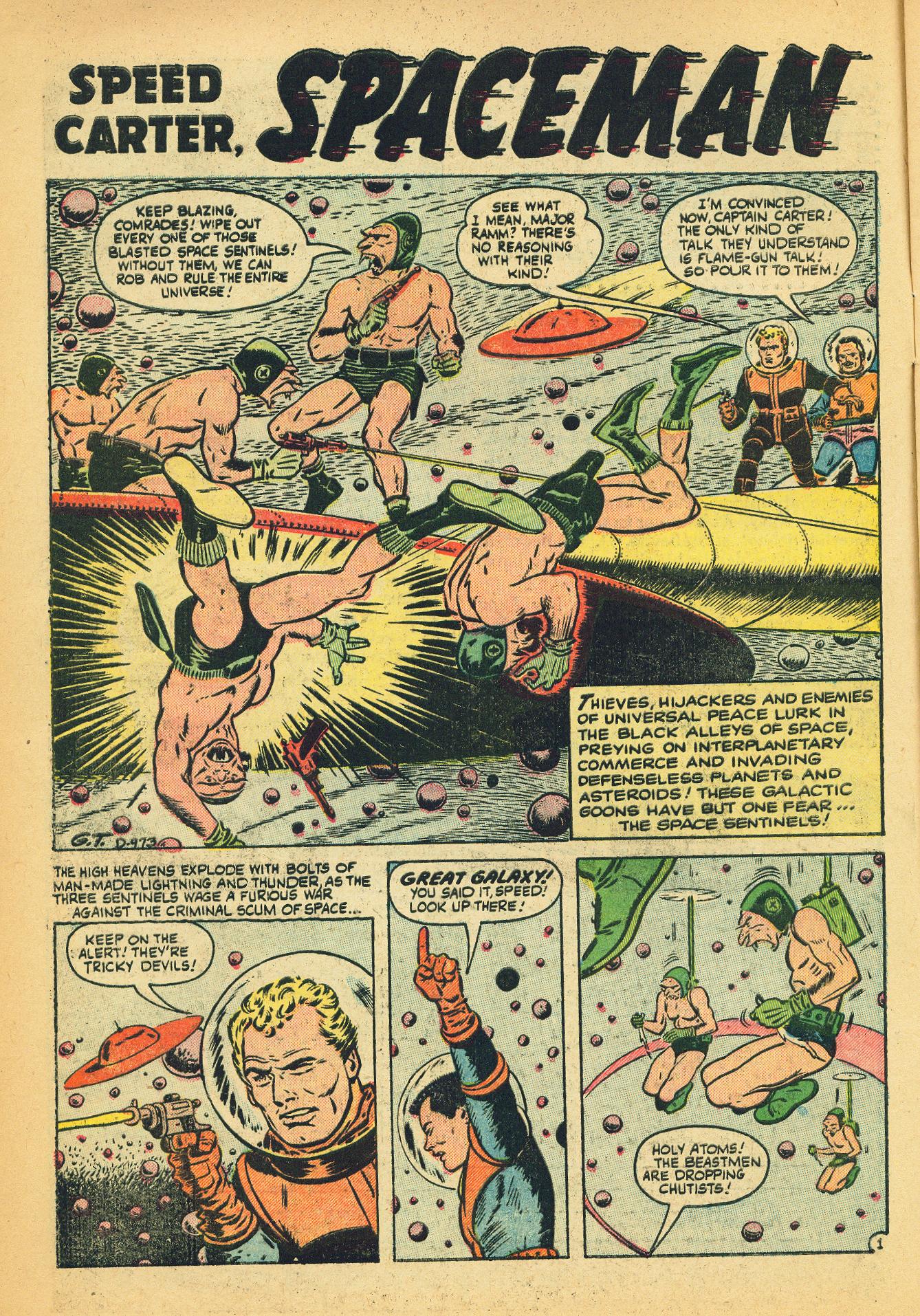 Read online Speed Carter, Spaceman comic -  Issue #5 - 10