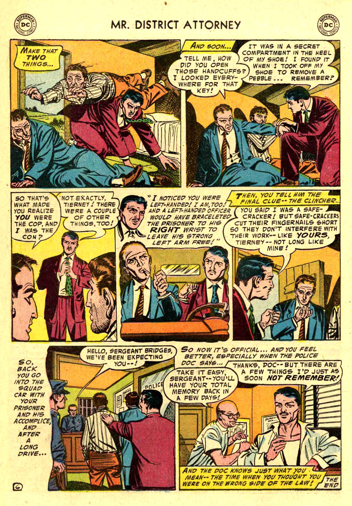 Read online Mr. District Attorney comic -  Issue #50 - 18