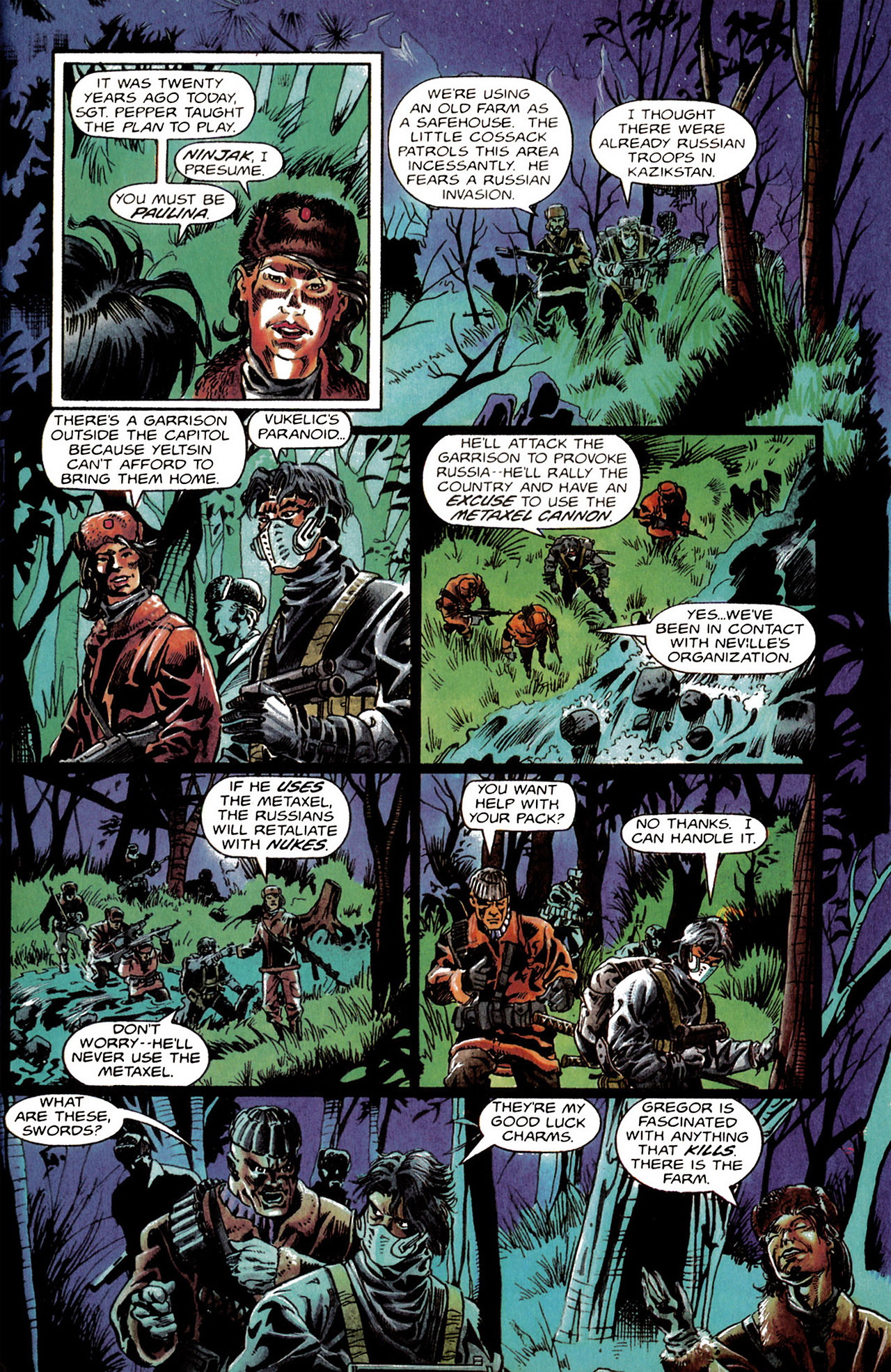 Read online Ninjak (1994) comic -  Issue #10 - 4