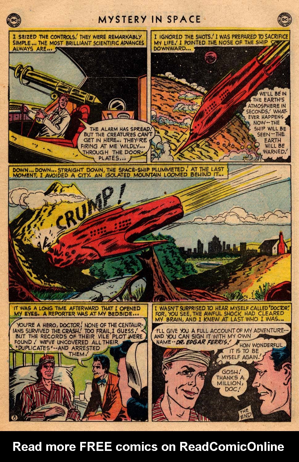 Read online Mystery in Space (1951) comic -  Issue #1 - 22