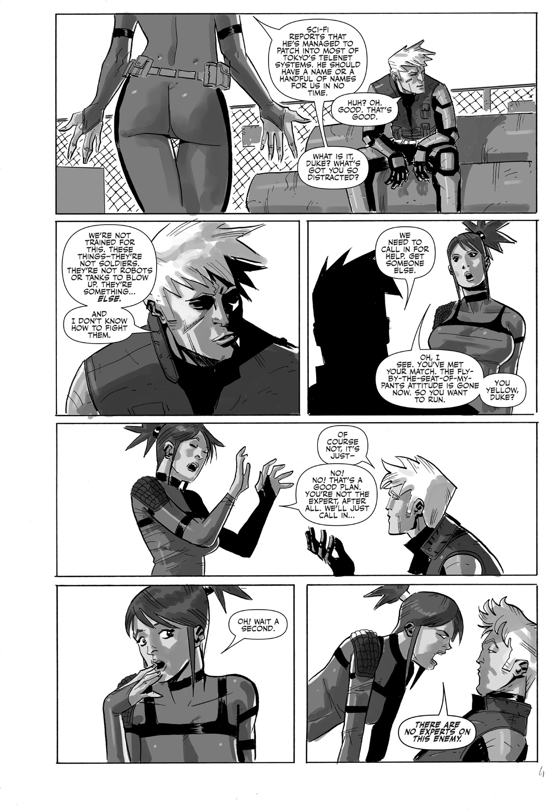 Read online G.I. Joe: Future Noir Special comic -  Issue #2 - 16