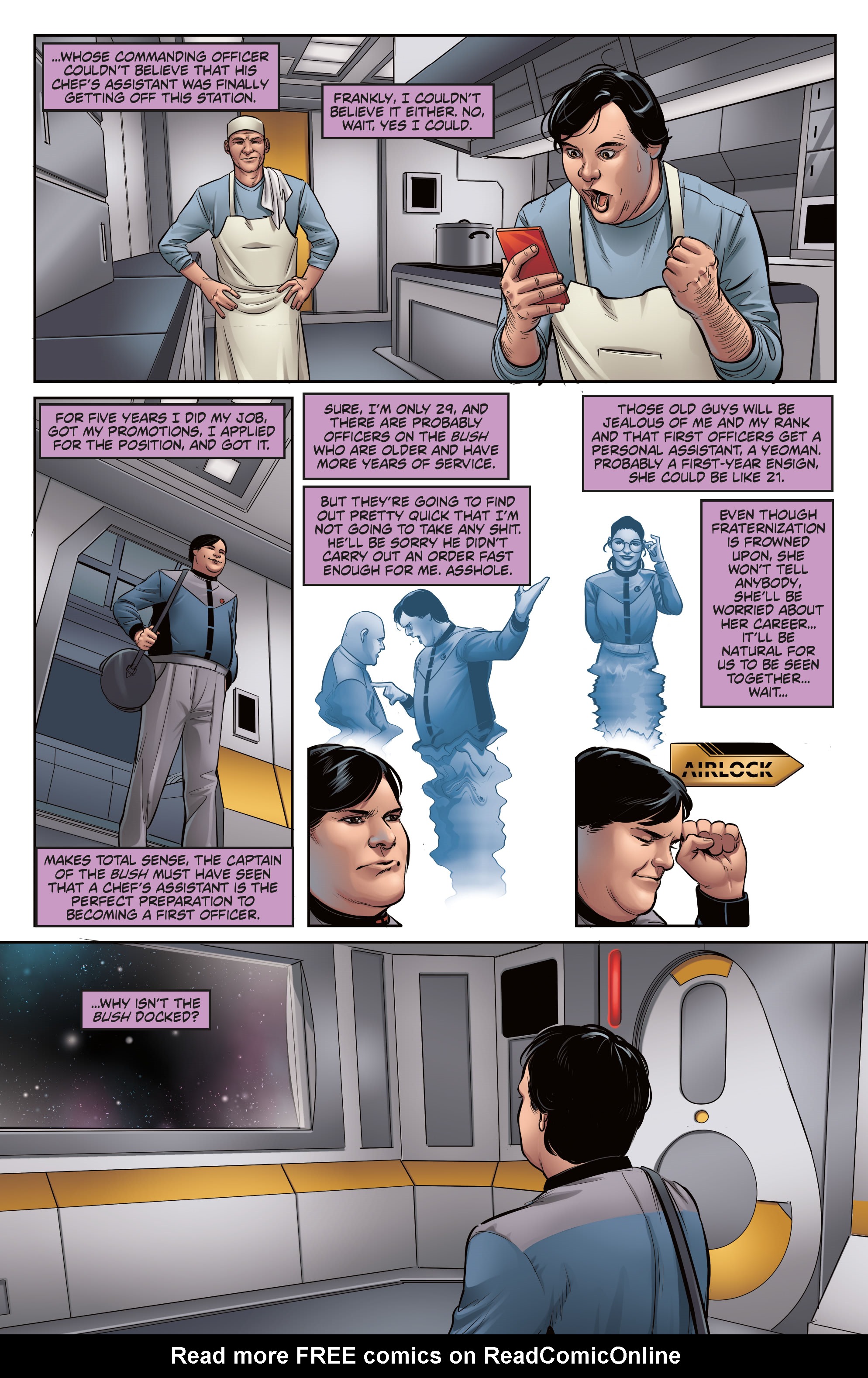 Read online Space Job comic -  Issue #1 - 4