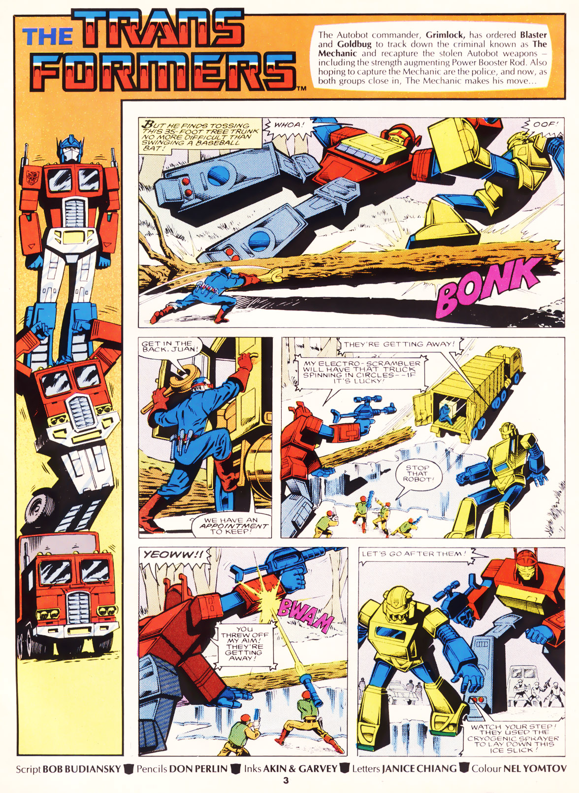 Read online The Transformers (UK) comic -  Issue #122 - 3