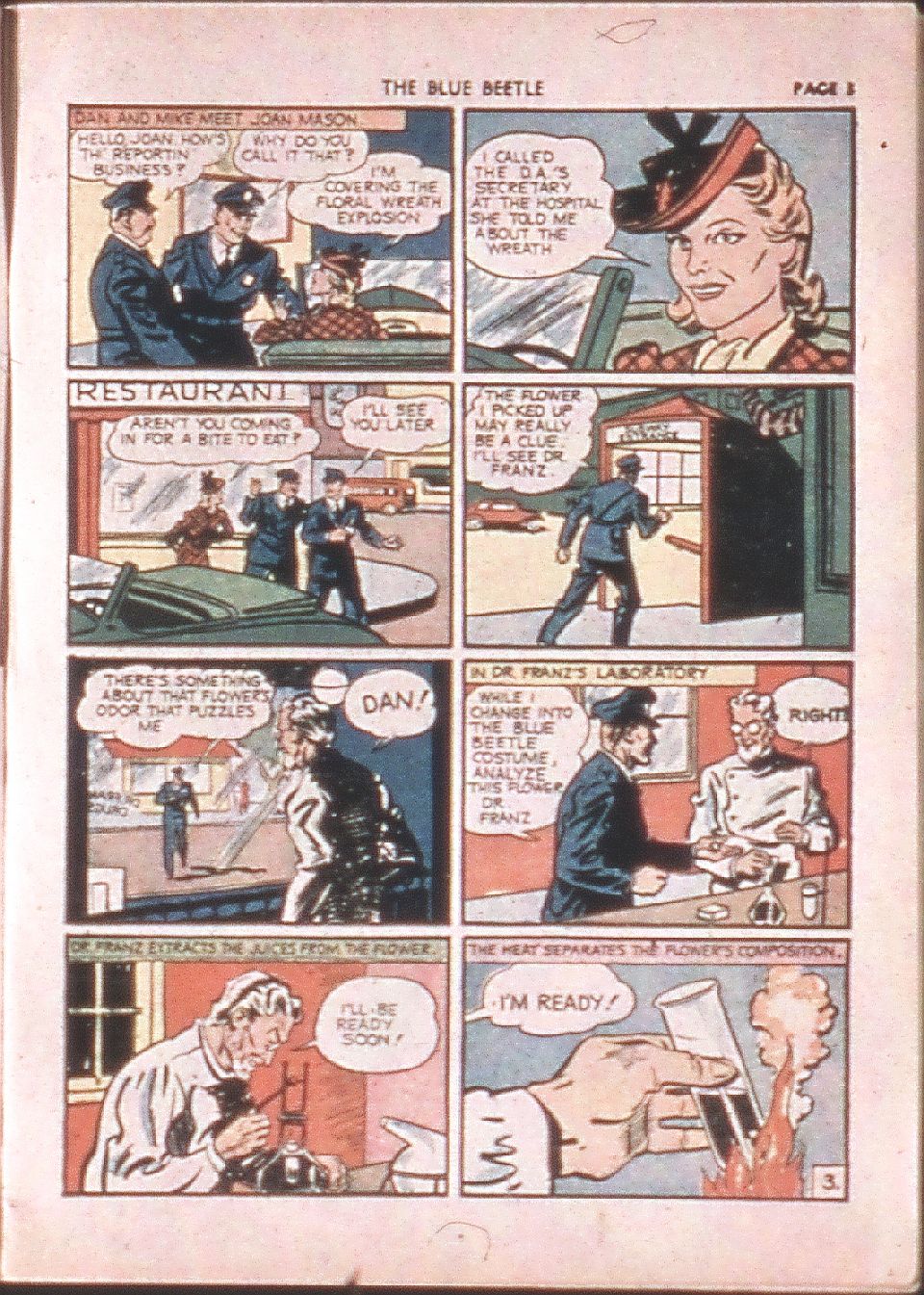 Read online The Blue Beetle comic -  Issue #7 - 5