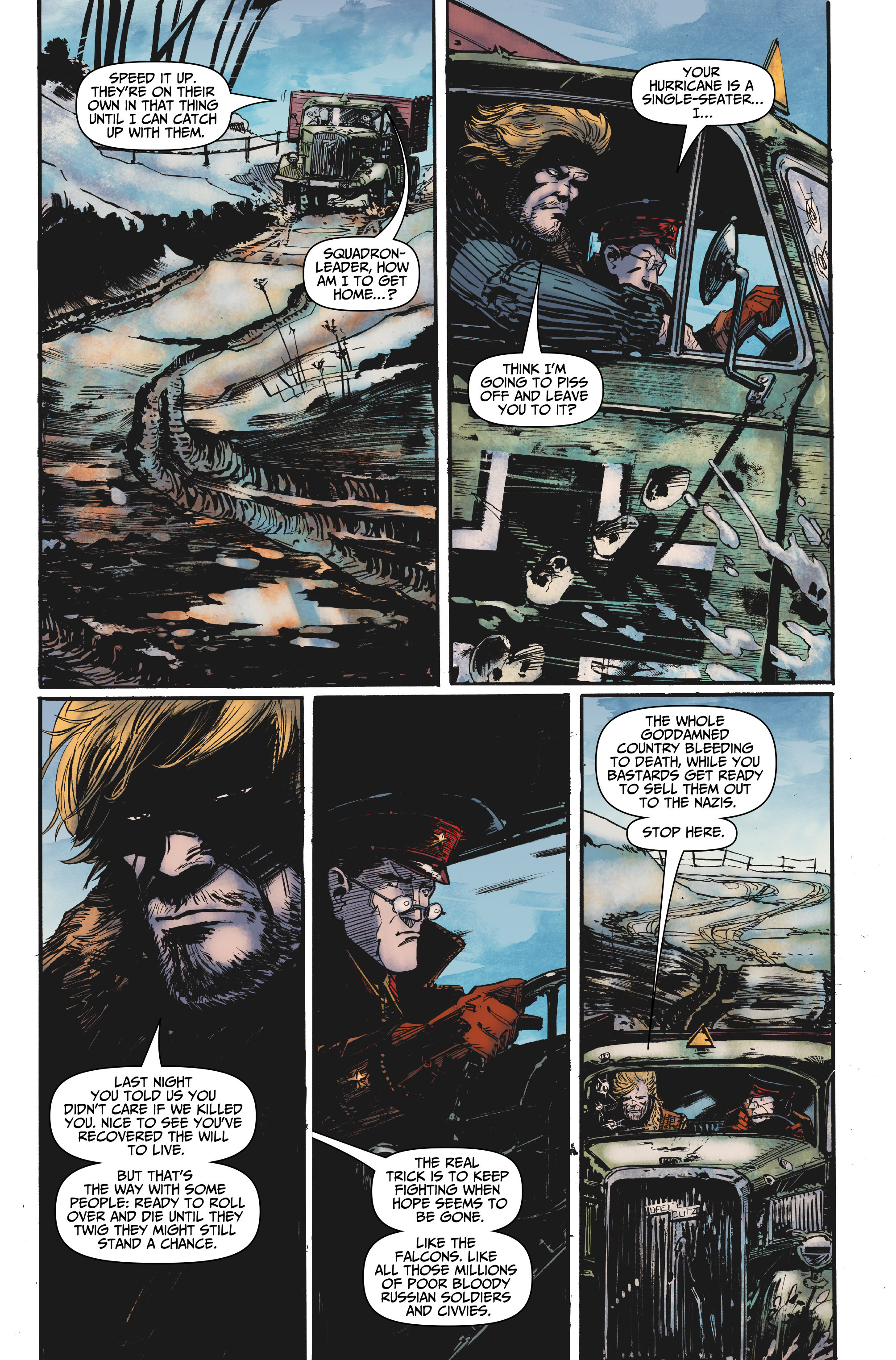 Read online Johnny Red comic -  Issue #7 - 7