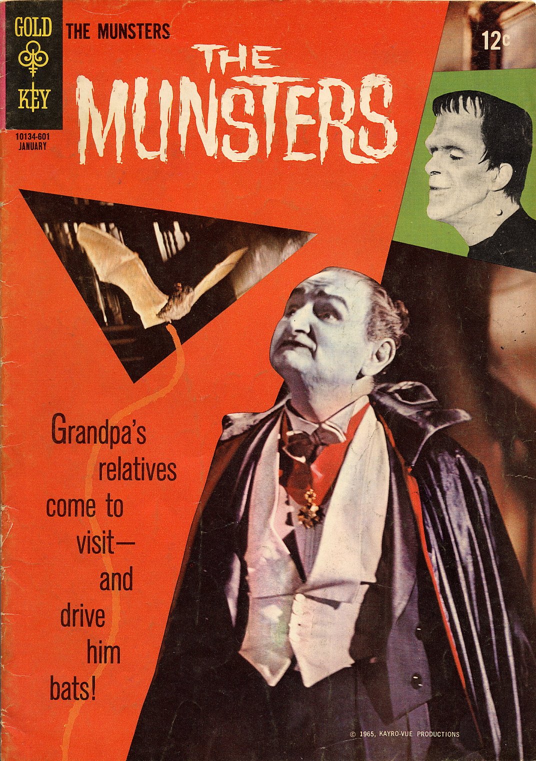 Read online The Munsters comic -  Issue #5 - 1