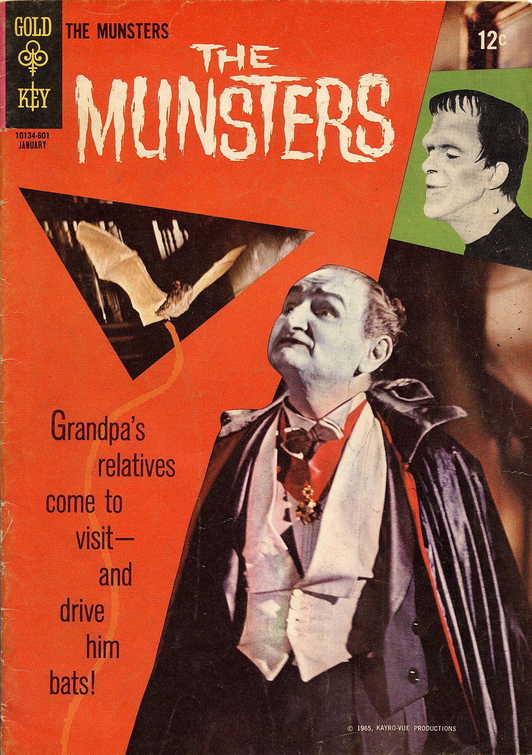 Read online The Munsters comic -  Issue #5 - 1