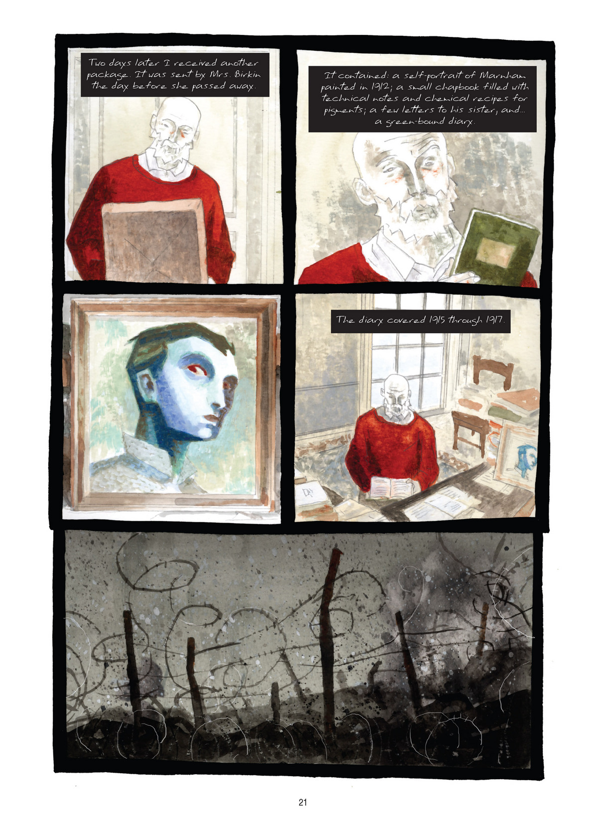 Read online The Red Diary / The Re[a]d Diary comic -  Issue # TPB - 22