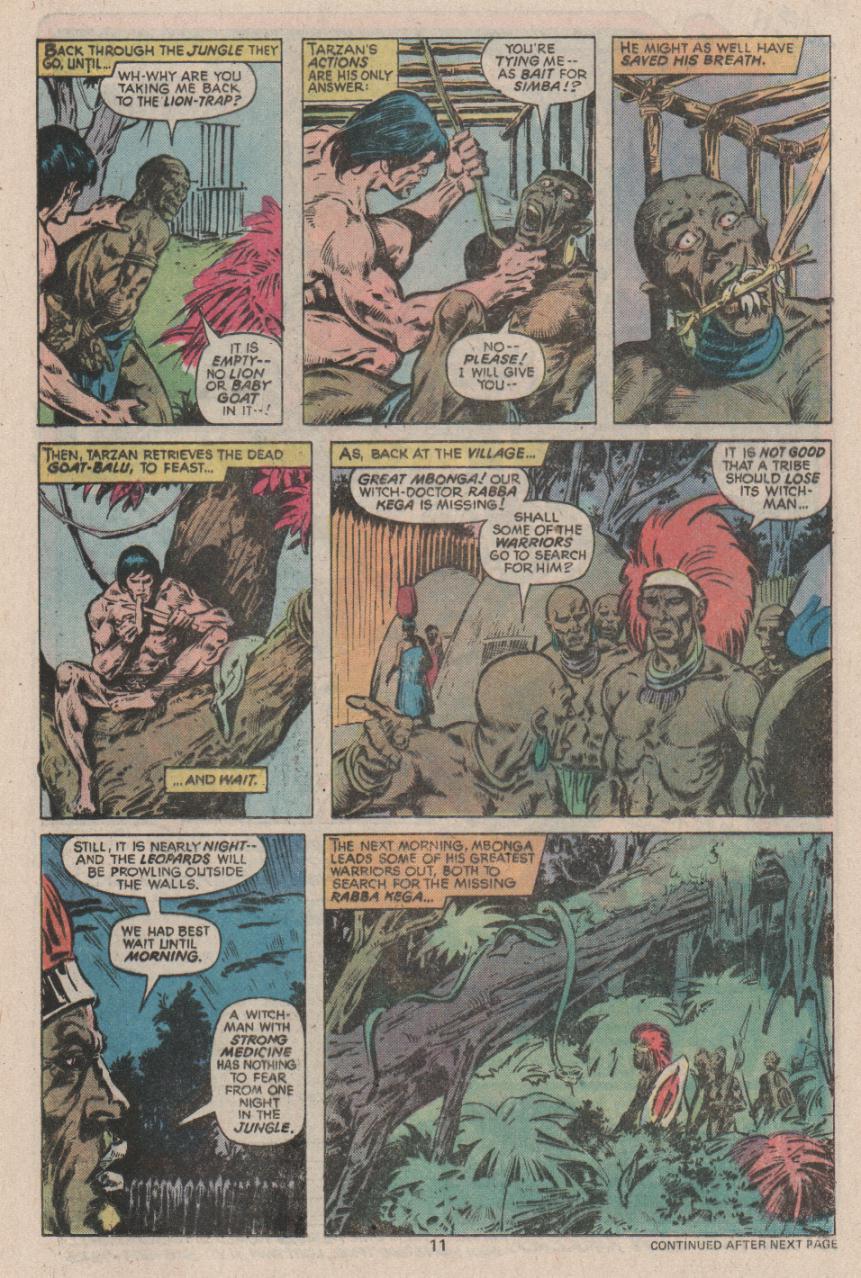 Read online Tarzan (1977) comic -  Issue #13 - 8