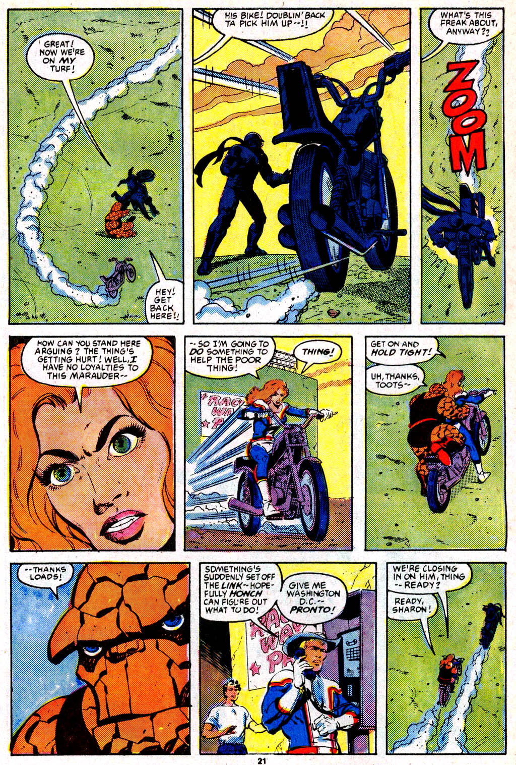 Read online The Thing comic -  Issue #27 - 22