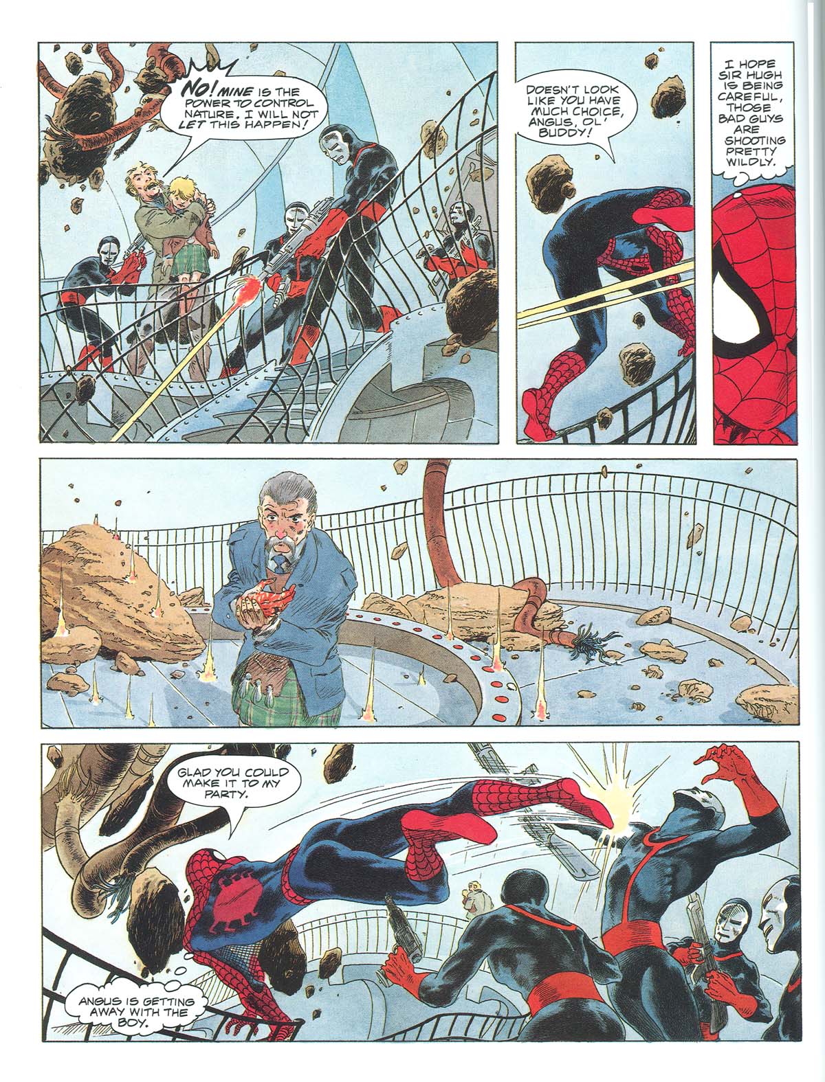 Read online Marvel Graphic Novel comic -  Issue #63 - Spider-Man - Spirits of the Earth - 61