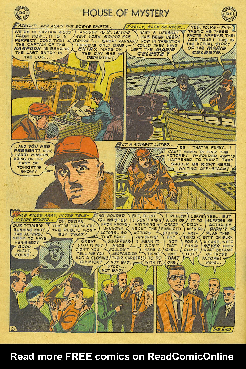 Read online House of Mystery (1951) comic -  Issue #38 - 8