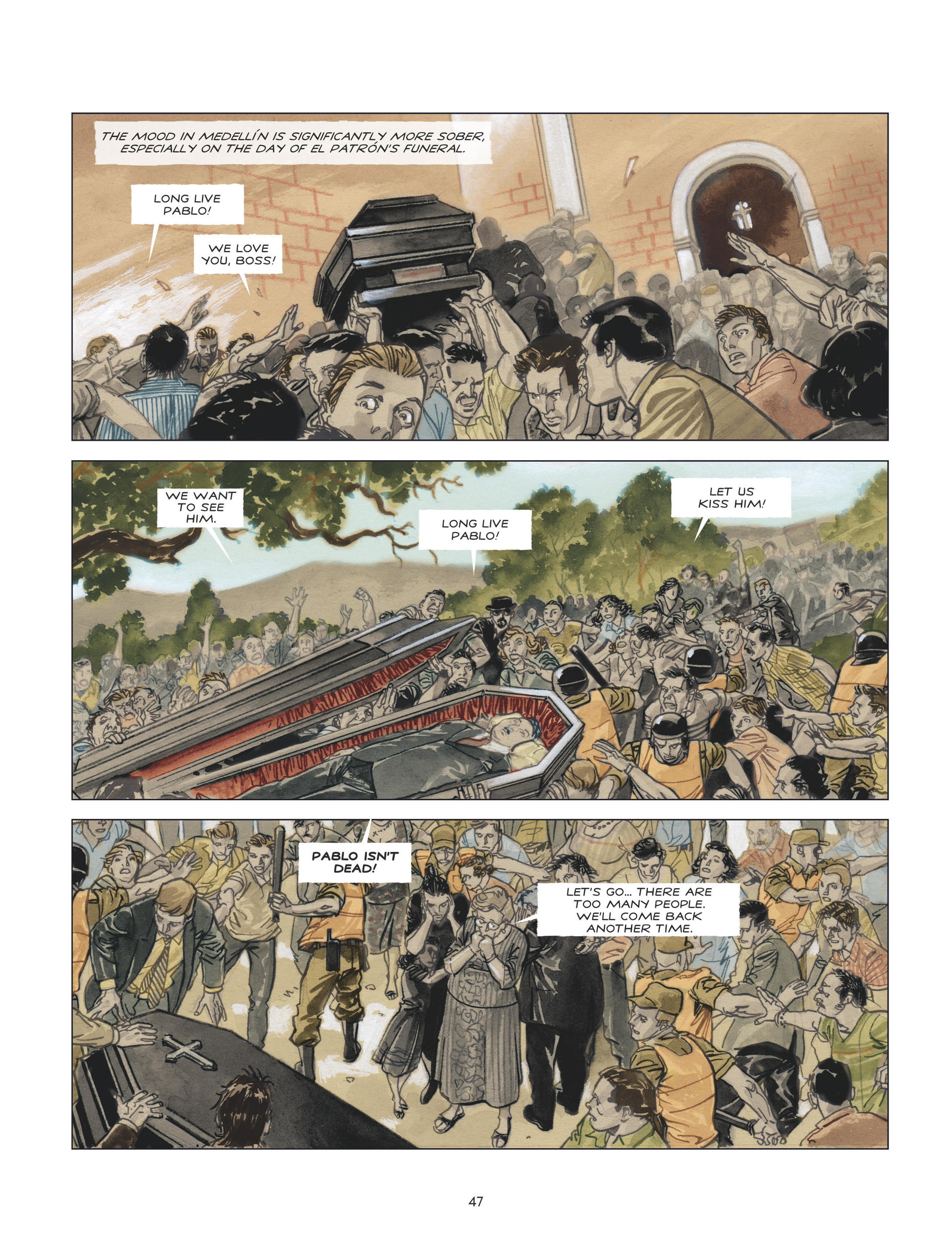 Read online Escobar - El Patrón comic -  Issue #3 - 45