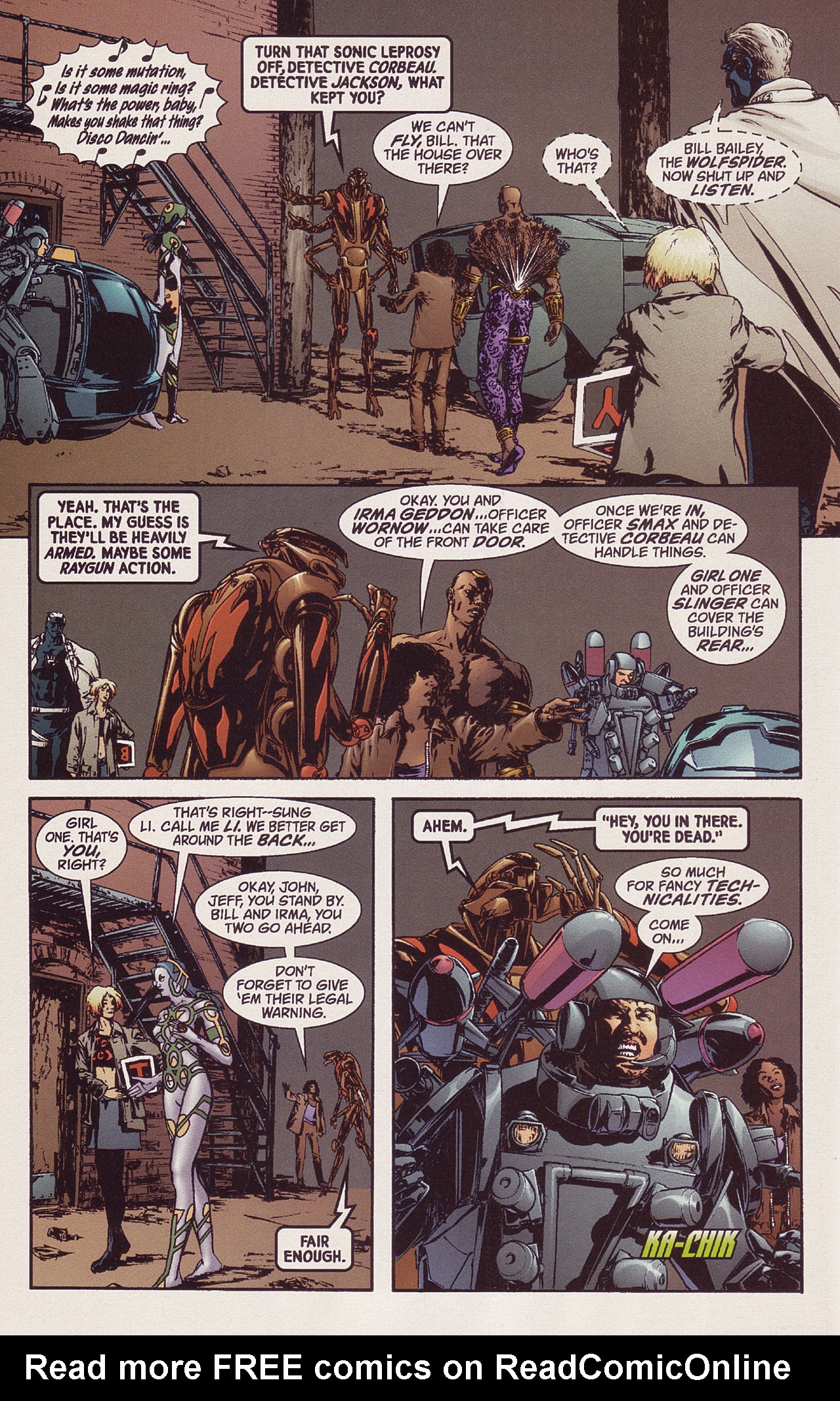 Read online Top 10 comic -  Issue #1 - 22