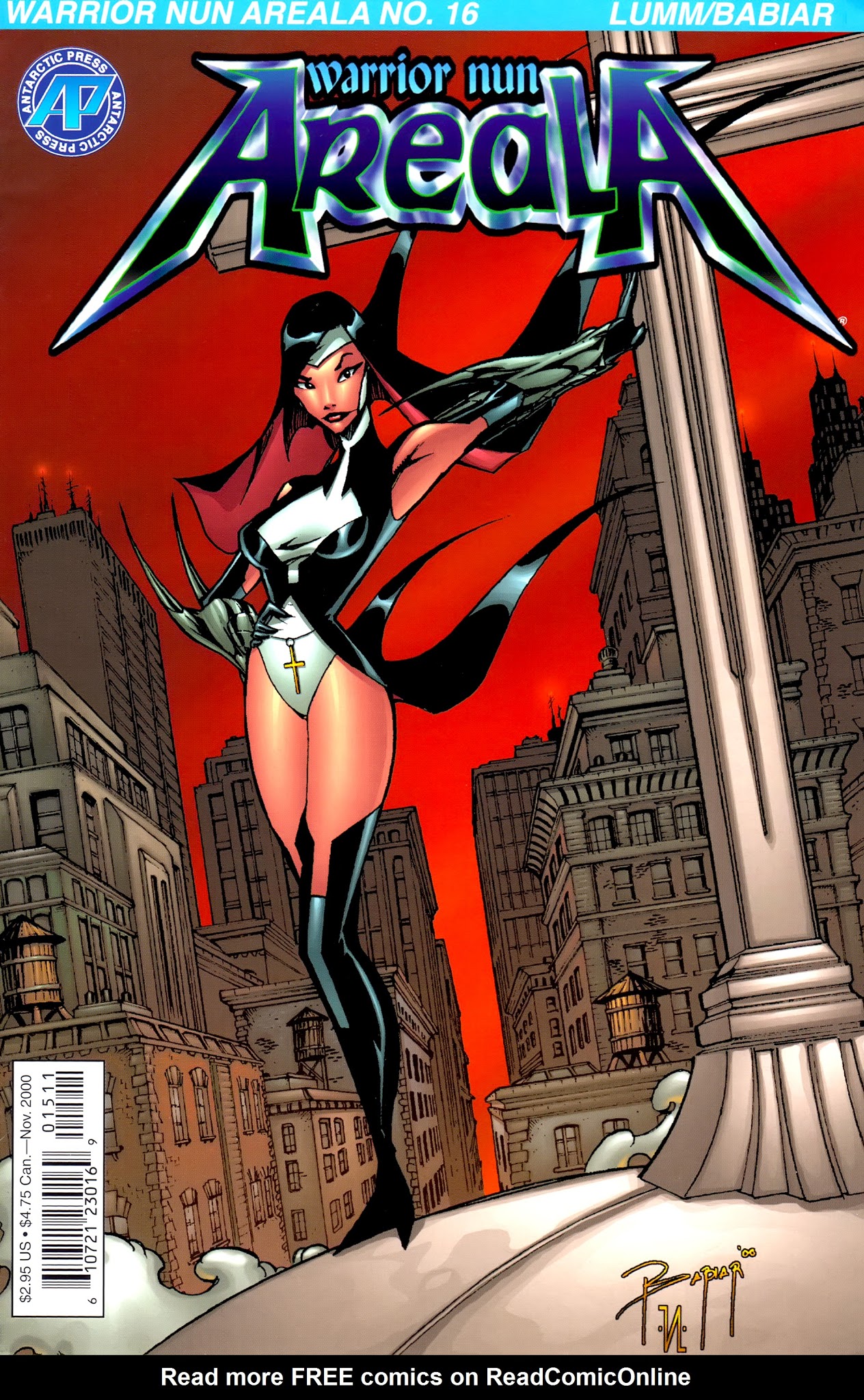 Read online Warrior Nun Areala (1999) comic -  Issue #16 - 1