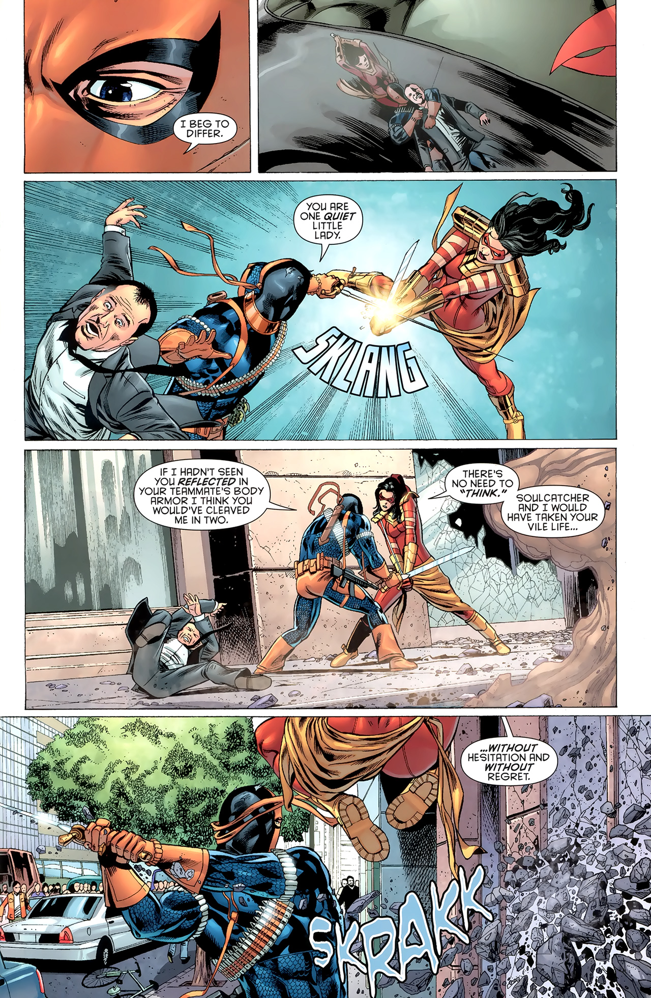 Read online The Outsiders (2009) comic -  Issue #19 - 12