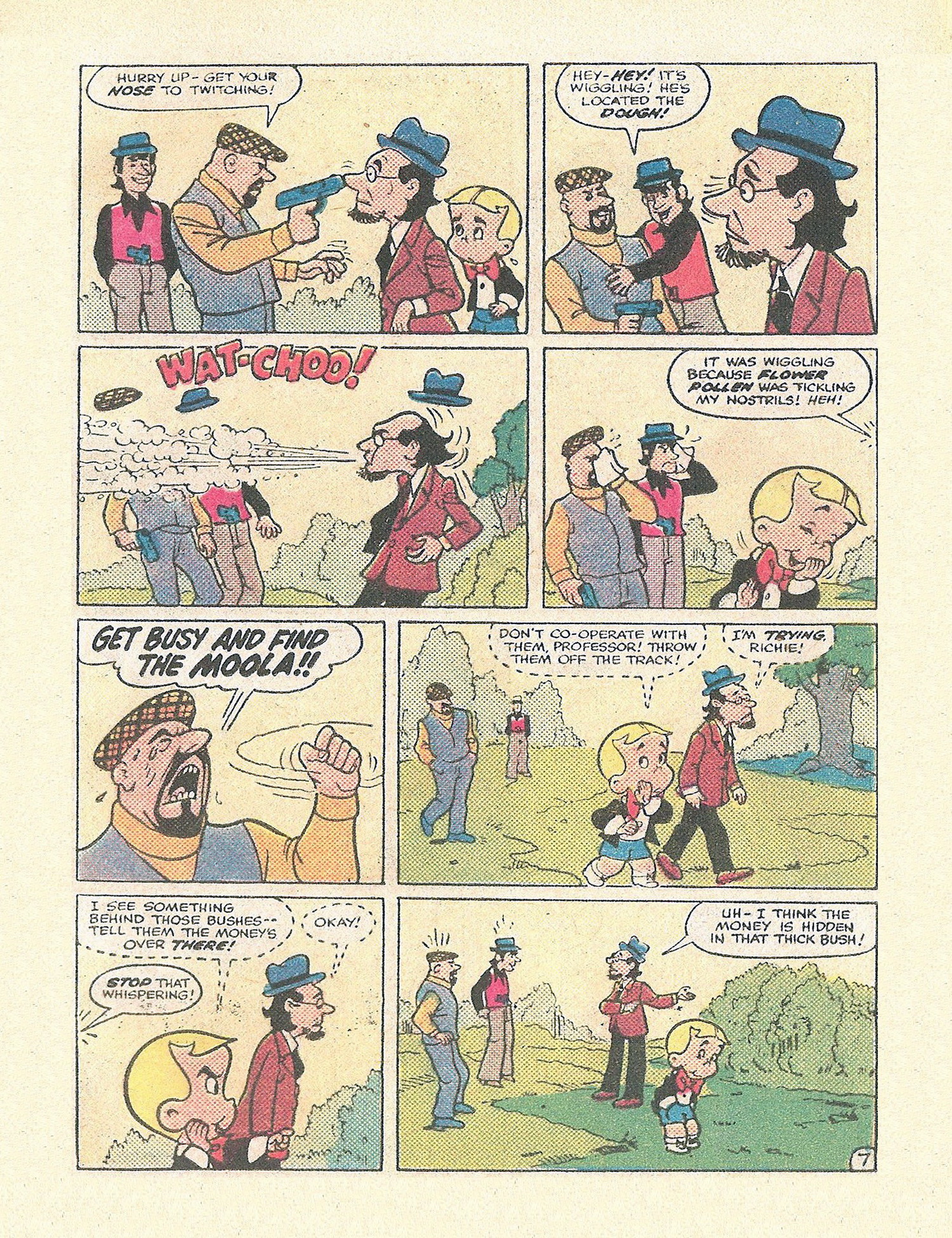 Read online Richie Rich Digest Stories comic -  Issue #13 - 49