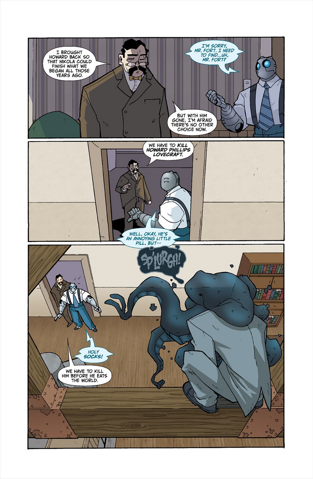 Read online Atomic Robo and the Shadow From Beyond Time comic -  Issue #1 - 19