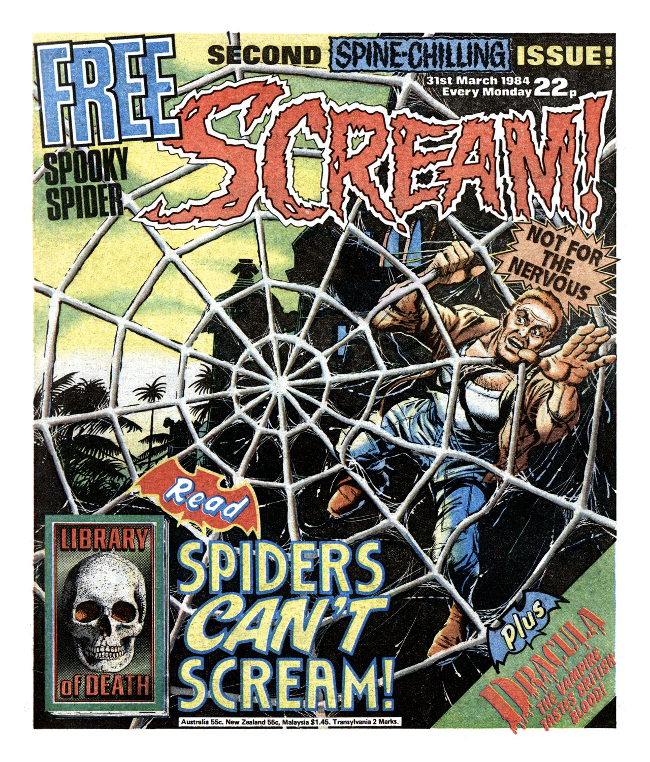 Read online Scream! (1984) comic -  Issue #2 - 1