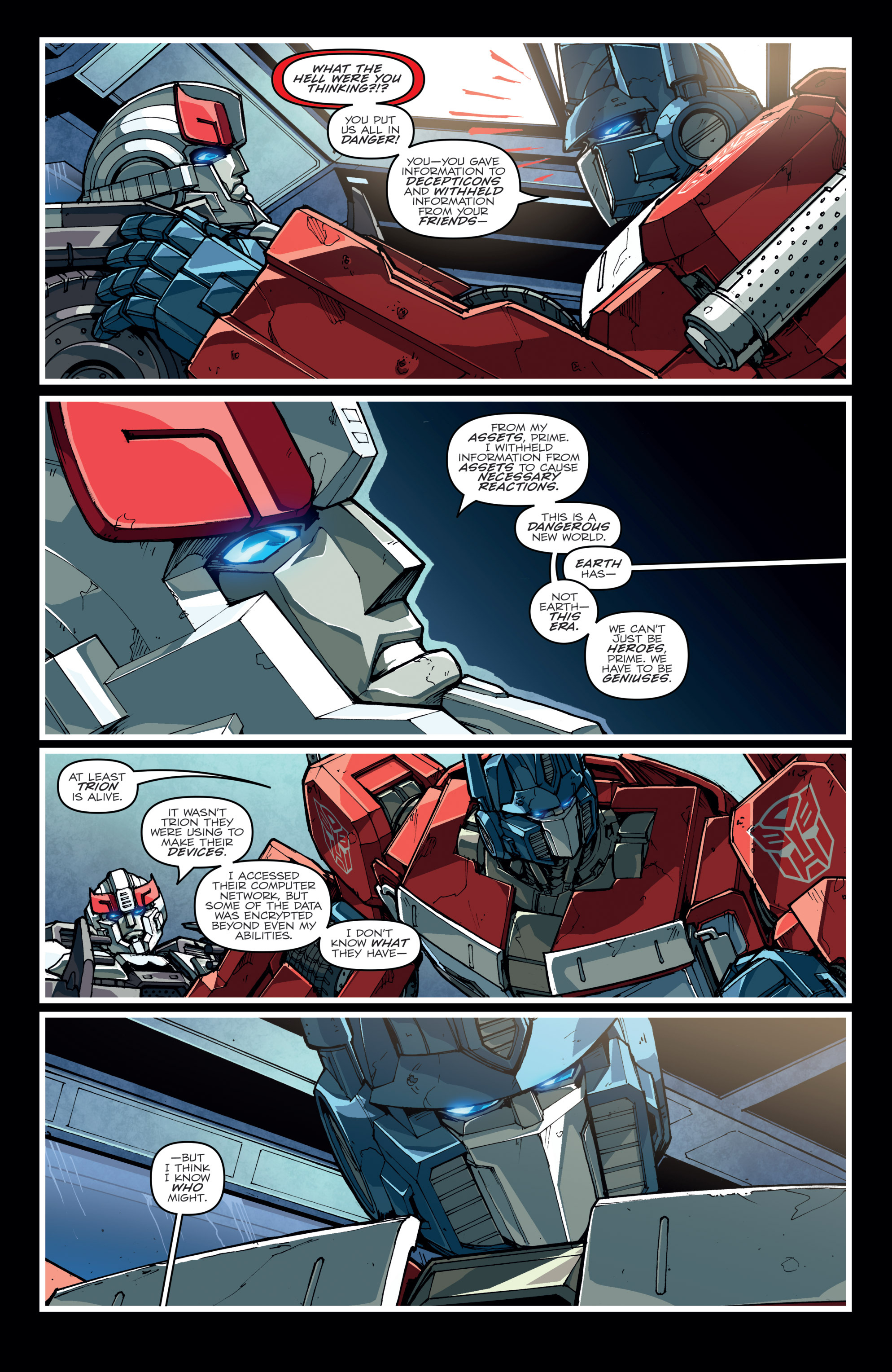 Read online Transformers: Robots In Disguise (2012) comic -  Issue #32 - 22