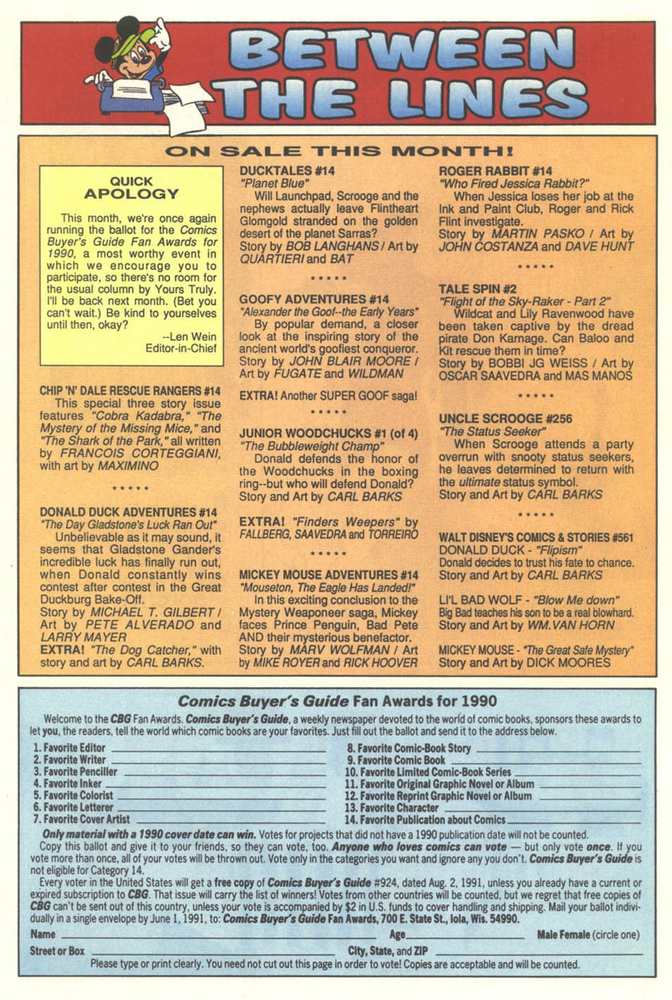 Read online Walt Disney's Comics and Stories comic -  Issue #561 - 18