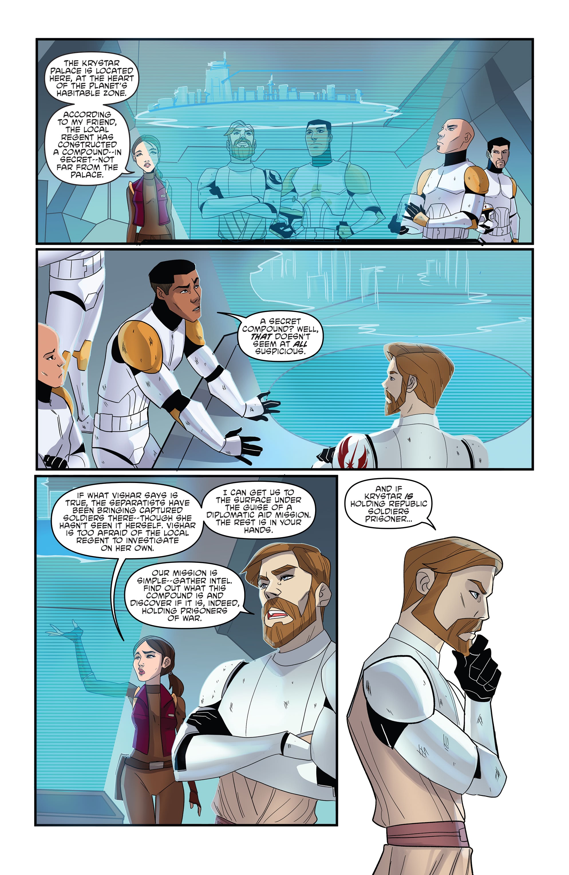 Read online Star Wars Adventures: The Clone Wars-Battle Tales comic -  Issue #3 - 7