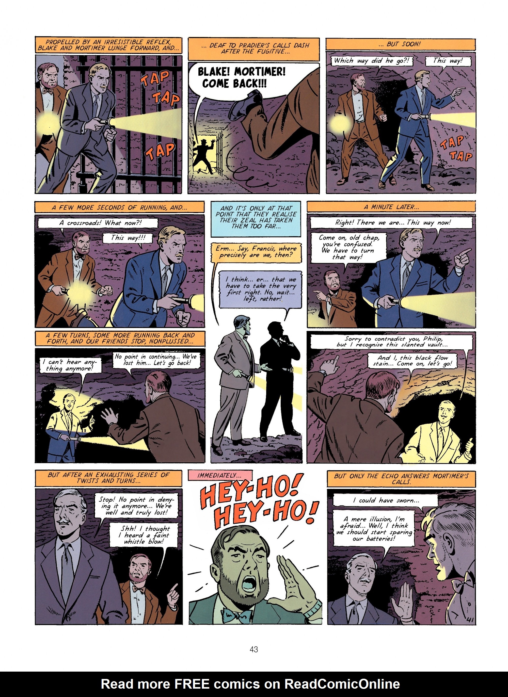 Read online Blake & Mortimer comic -  Issue #7 - 43