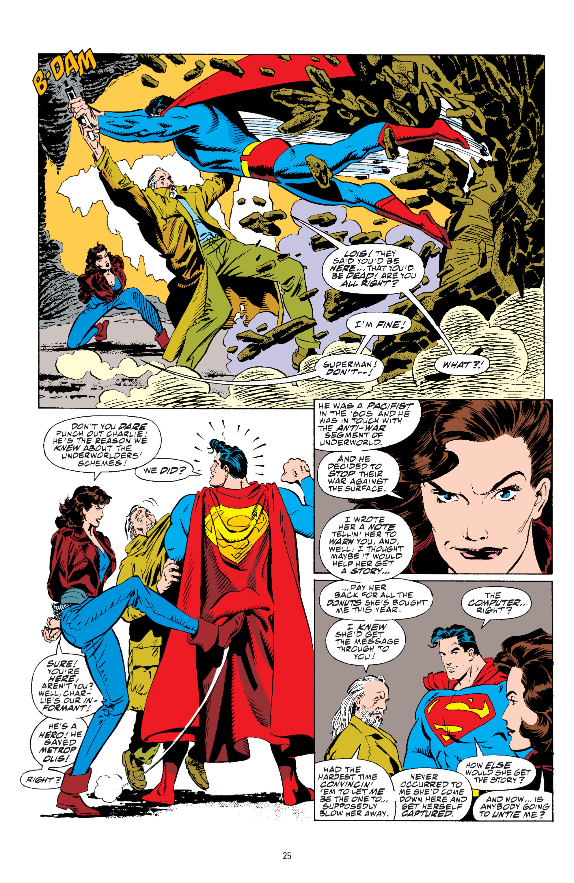 Read online Superman: The Death of Superman comic -  Issue # Full - 25