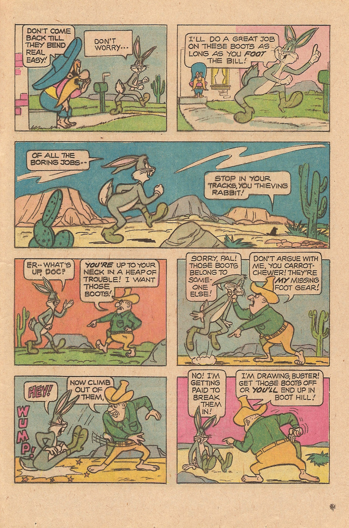 Read online Yosemite Sam and Bugs Bunny comic -  Issue #24 - 21