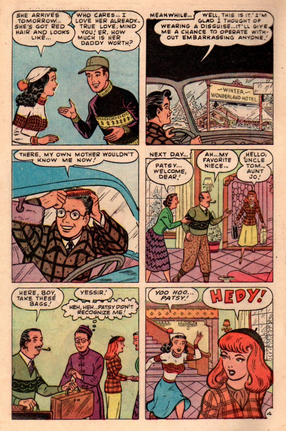 Read online Patsy Walker comic -  Issue #39 - 6