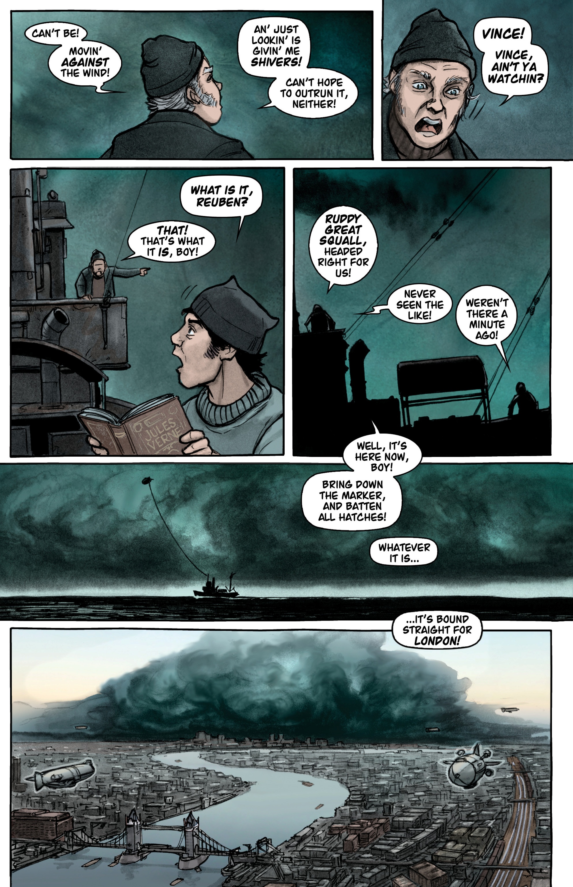 Read online Steambusters comic -  Issue #2 - 4