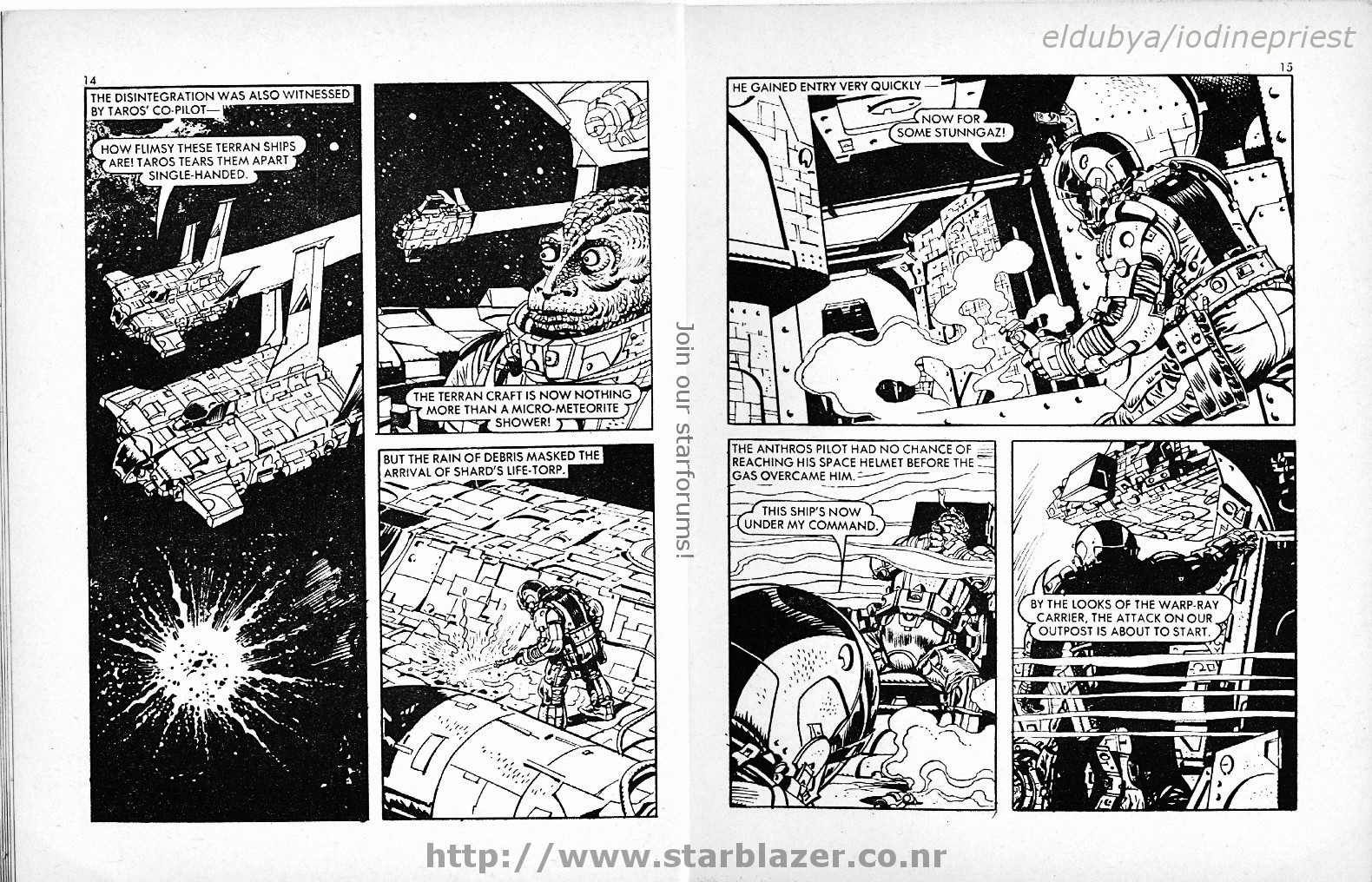 Read online Starblazer comic -  Issue #114 - 9