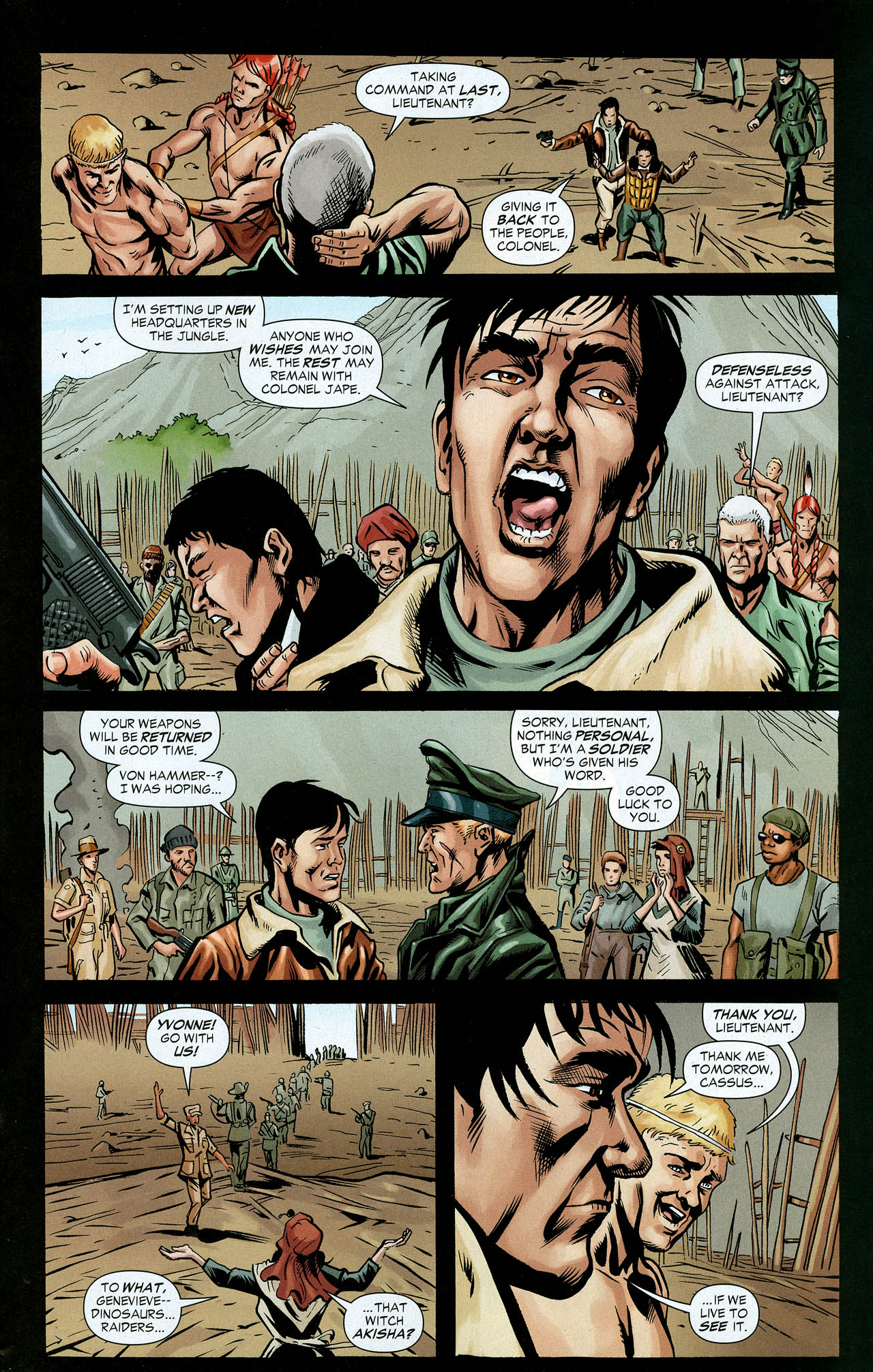Read online The War That Time Forgot comic -  Issue #4 - 26