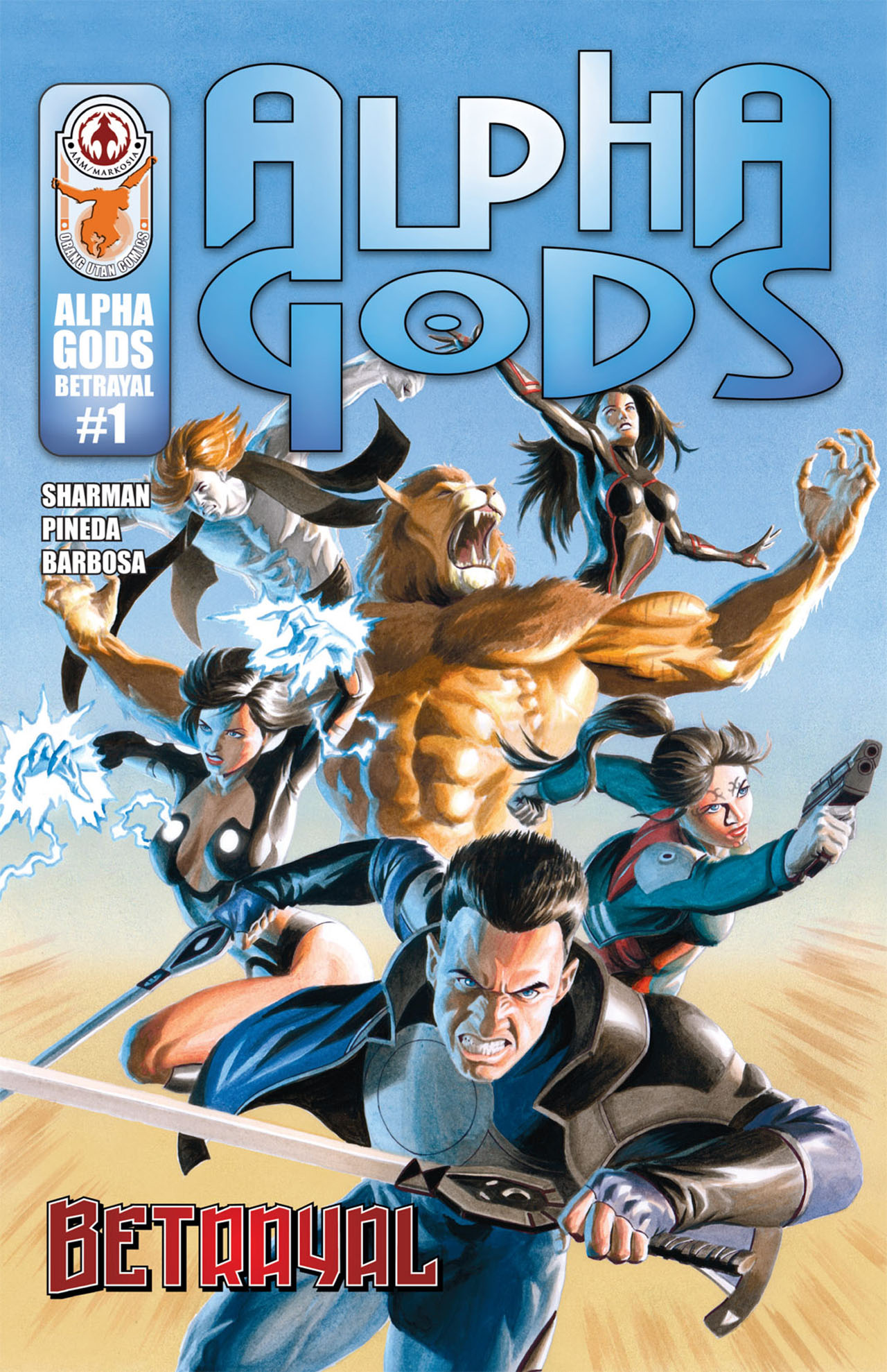 Read online Alpha Gods comic -  Issue #1 - 1