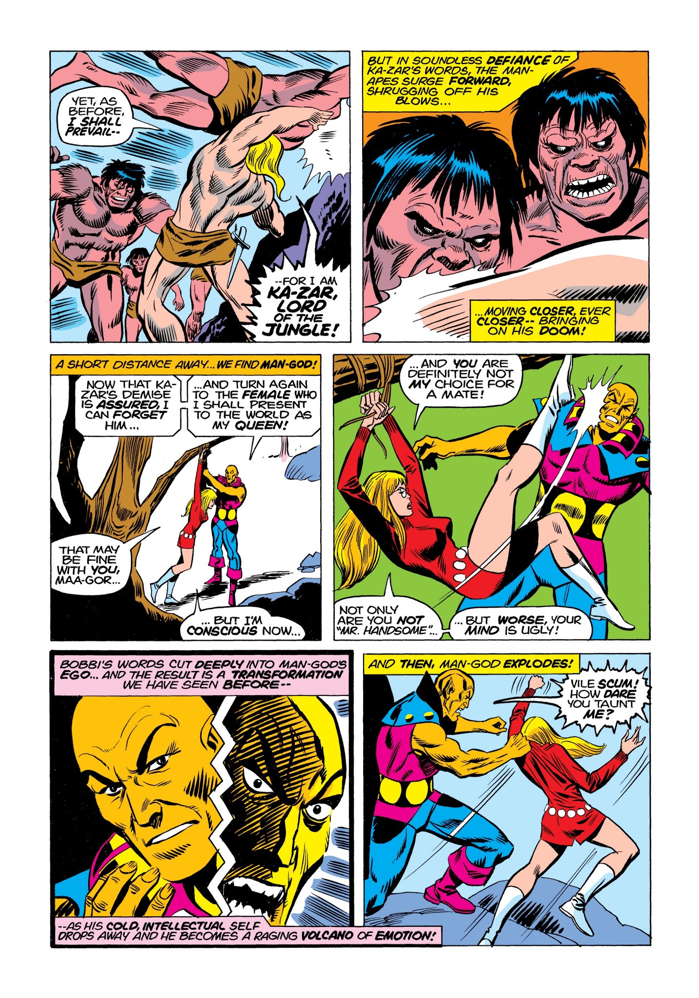 Read online Marvel Masterworks: Ka-Zar comic -  Issue # TPB 2 (Part 3) - 77